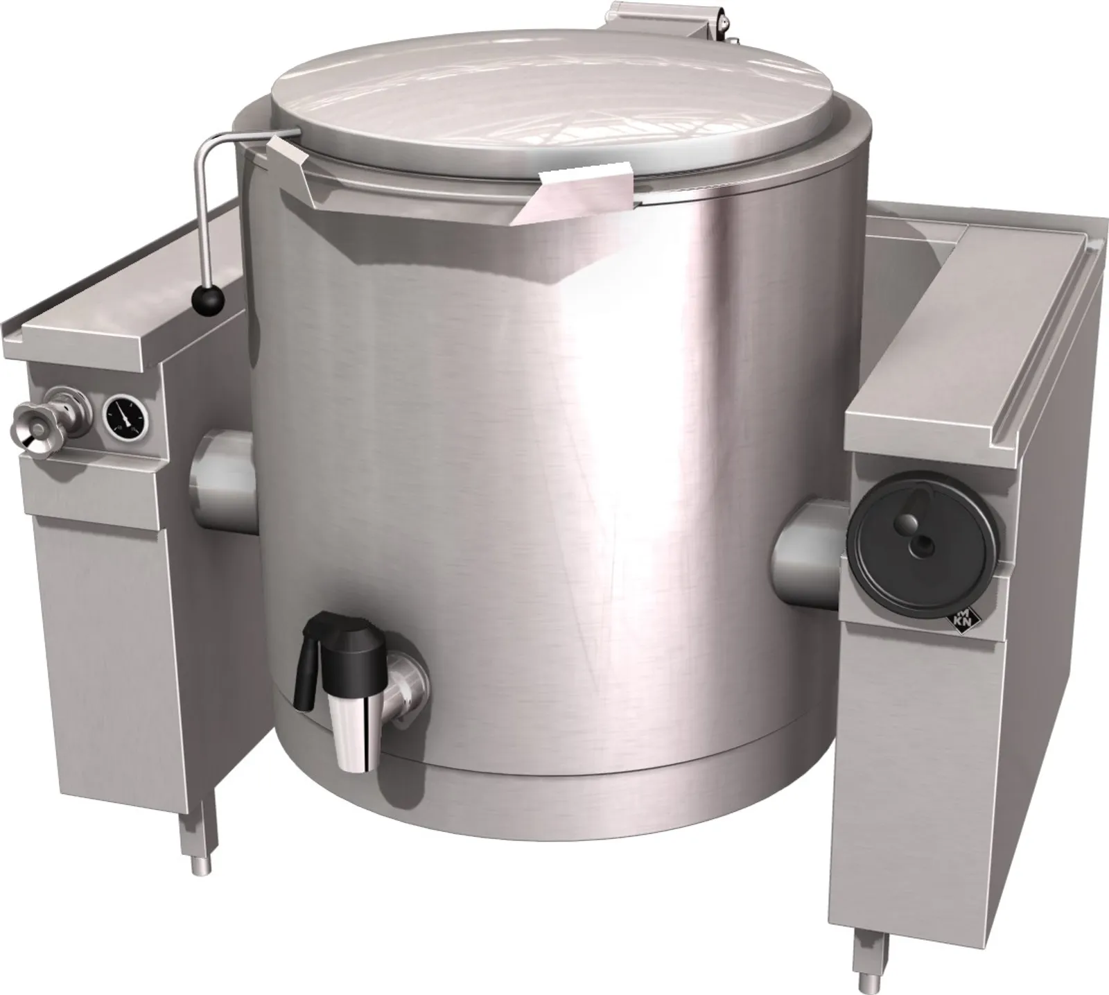 MKN 10019205 - Steam Quick Boiling Kettle 200L Manual Tilting
