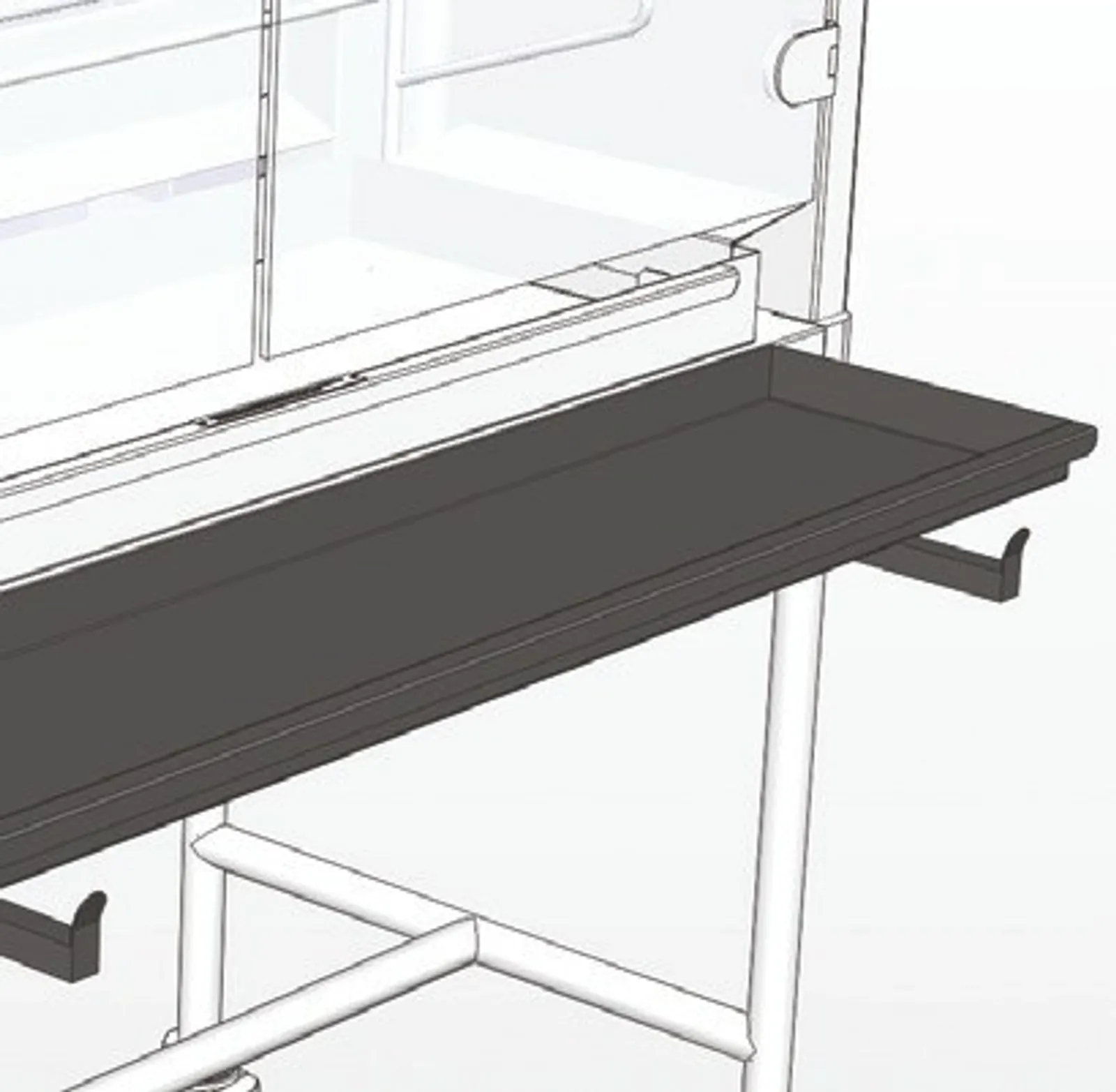 Doregrill AC34 - Sliding Meat Removal Tray
