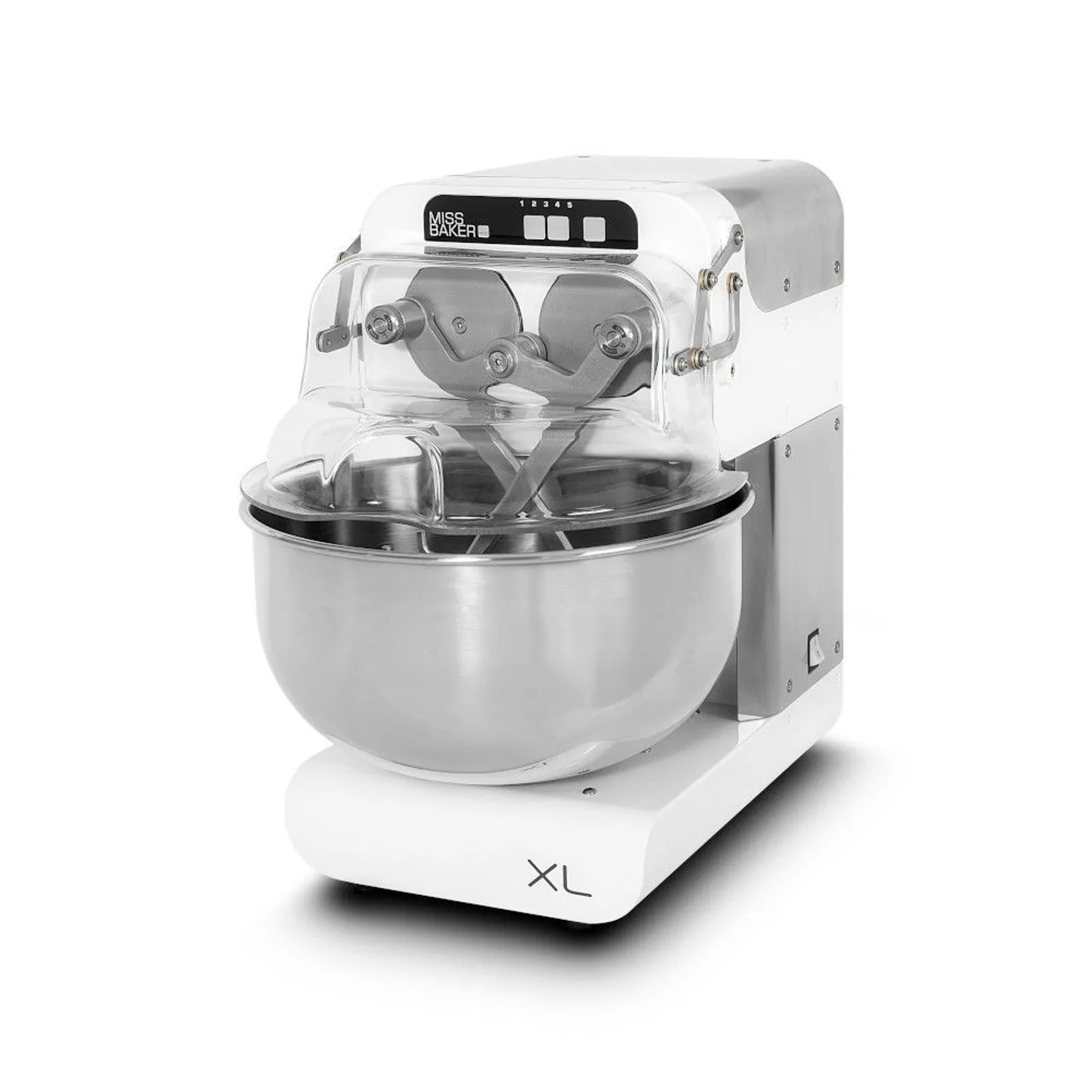 Bernardi MS0623059 - My Miss Baker Pro XL Double Arm Dough Mixer White | 5 Speed | 20 litre Capacity