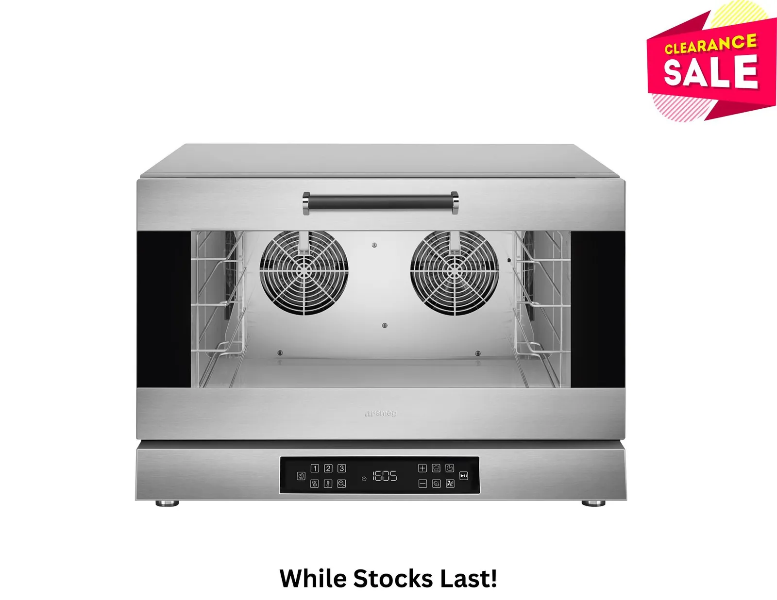 Smeg Professional ALFA420EHT - Convection oven with humidification, 4 Trays - Clearance