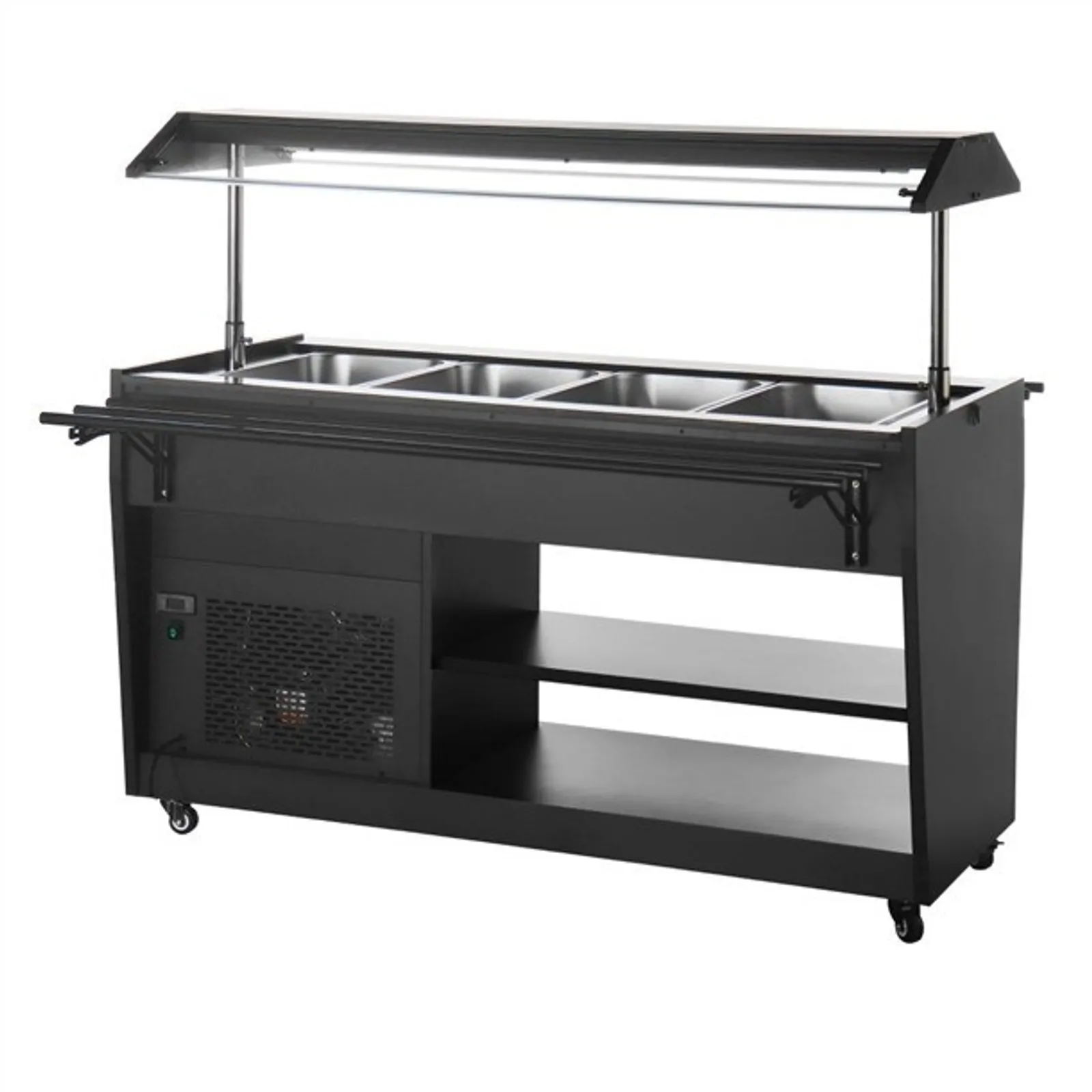 Polar PG007-A - G-Series Refrigerated Buffet Bar Black