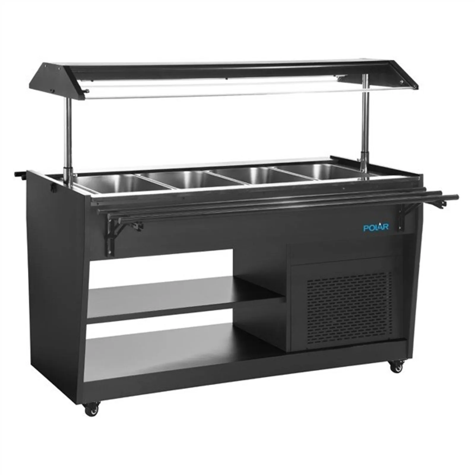 Polar PG007-A - G-Series Refrigerated Buffet Bar Black