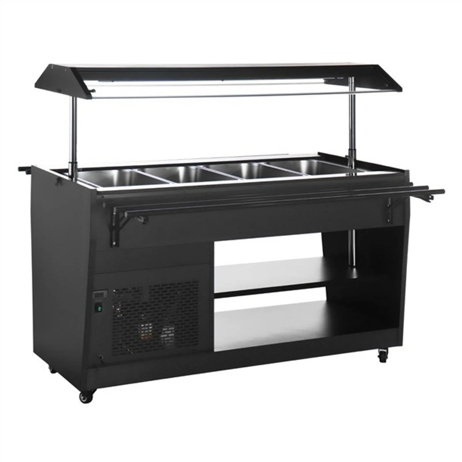 Polar PG007-A - G-Series Refrigerated Buffet Bar Black