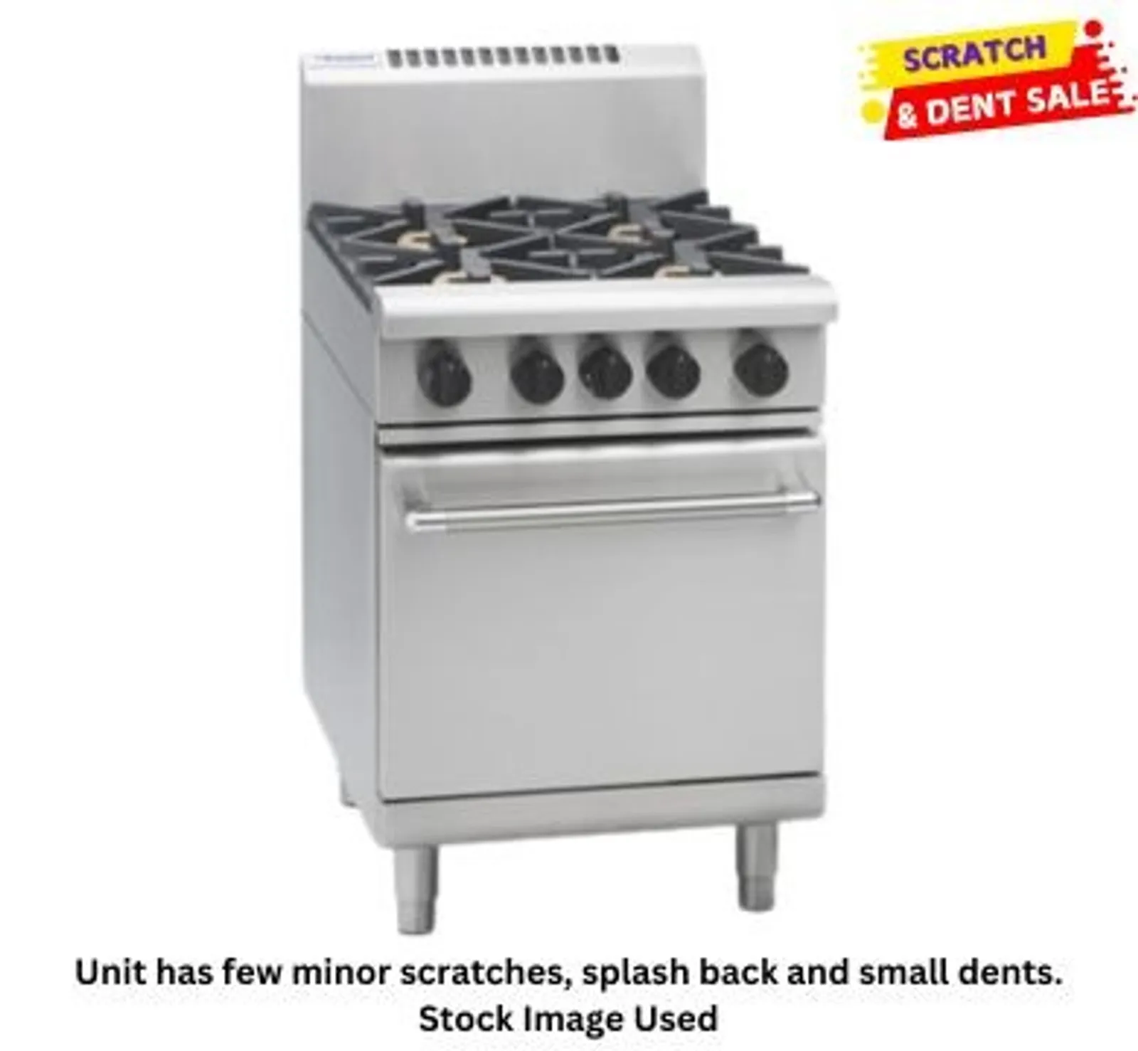 Waldorf 800 Series RN8410G - 600mm Gas Range Static Oven - Clearance (13)