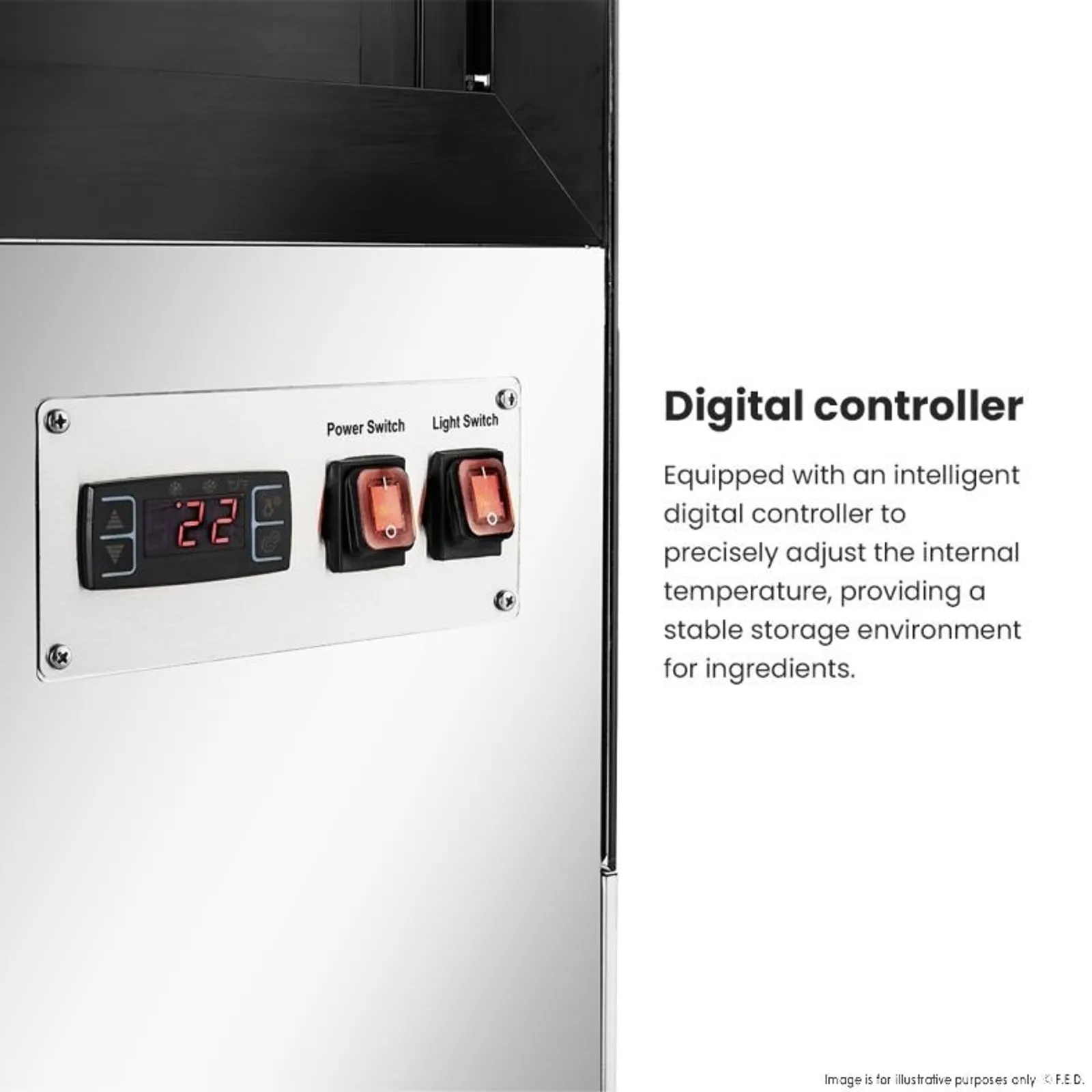 Bonvue CL1200-2S - Elite Cold Displays with 2 shelves