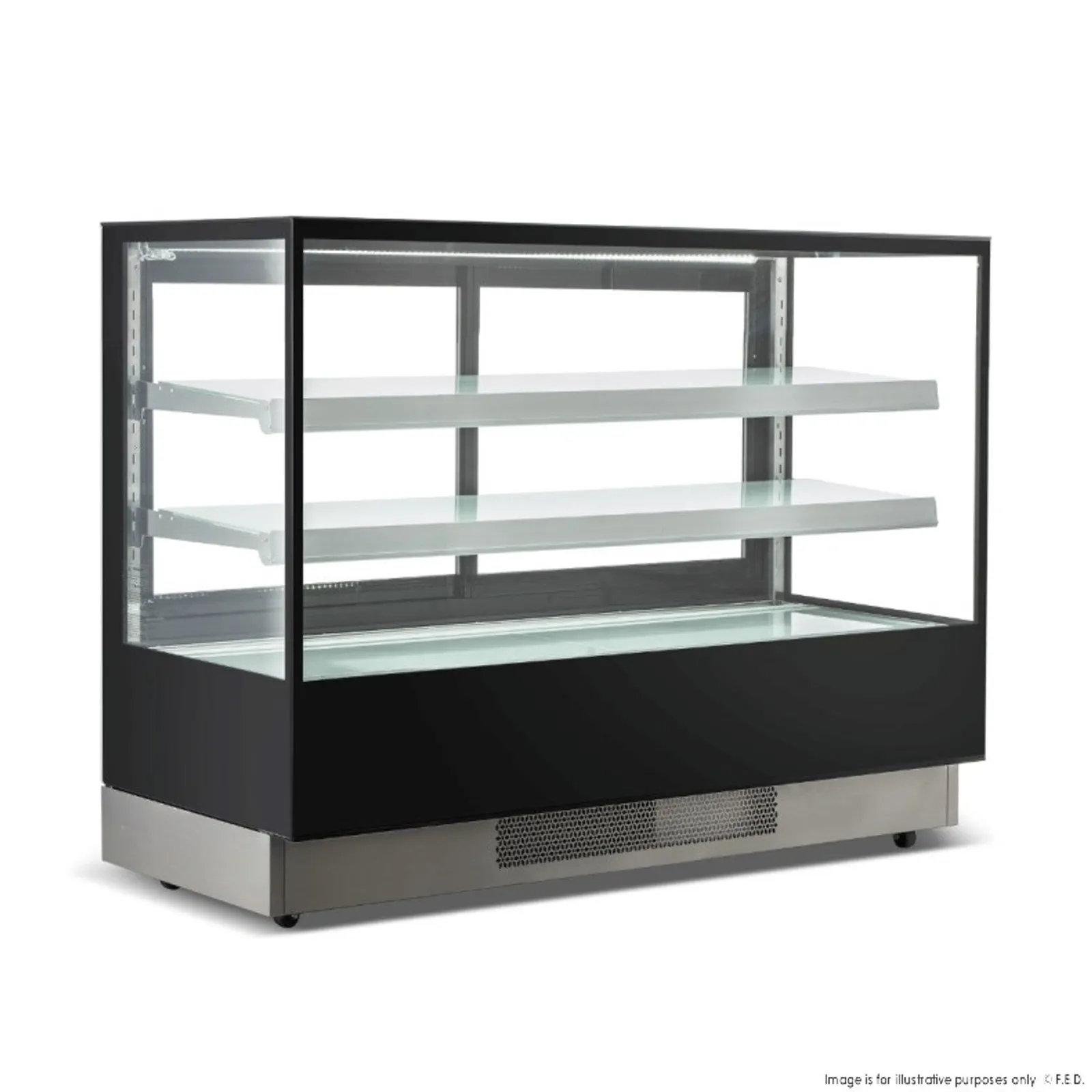 Bonvue CL1500-2S - Elite Cold Displays with 2 shelves, 1500mm