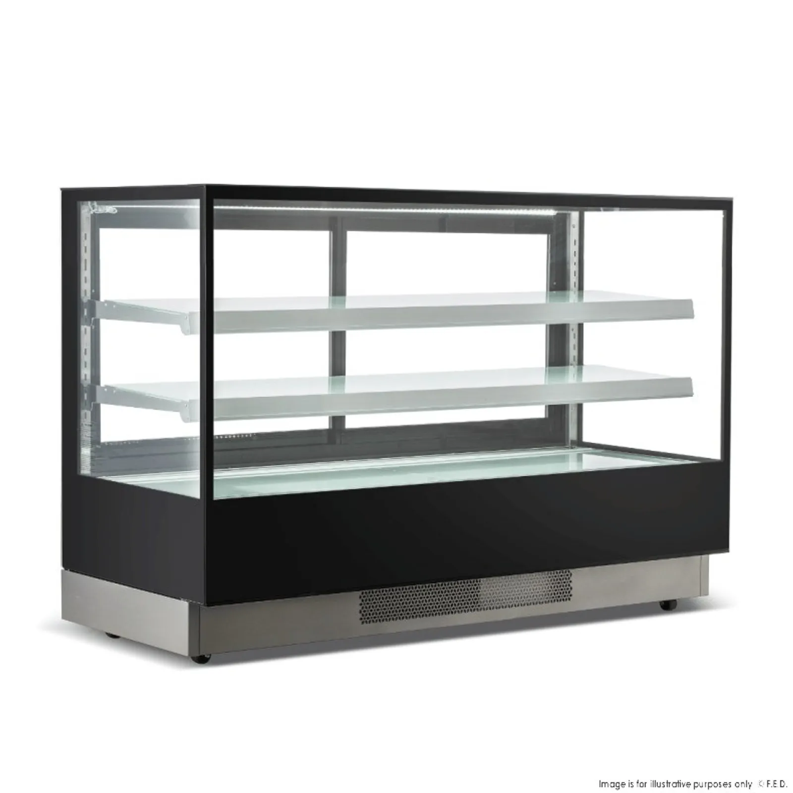 Bonvue CL1800-2S - Elite Cold Displays with 2 shelves, 1800mm