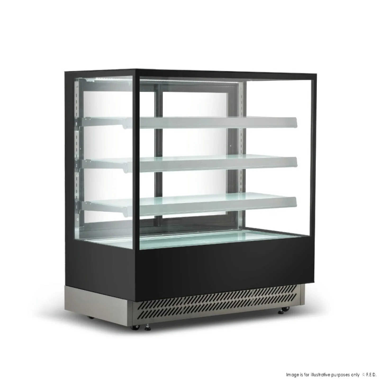 Bonvue CL900-3S - Elite Cold Displays with 3 shelves, 900mm