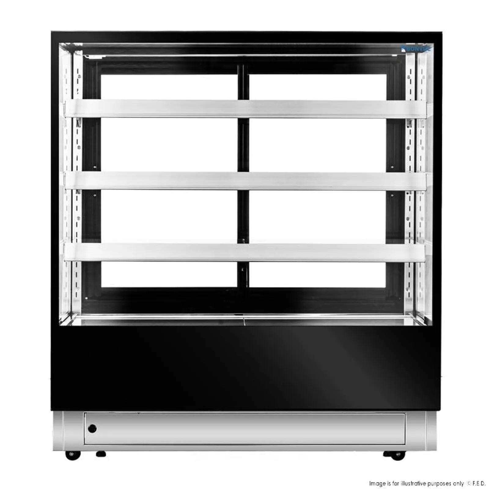 Bonvue CL1200-3S - Elite Cold Displays with 3 shelves, 1200mm