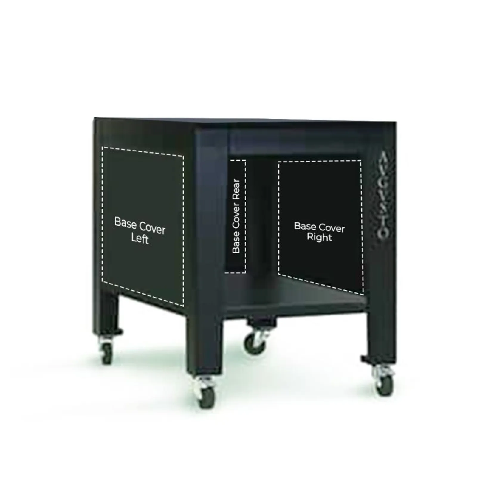 Zanolli ASSM2862 - Base Closed on 3 Sides Avgvsto PRE / G