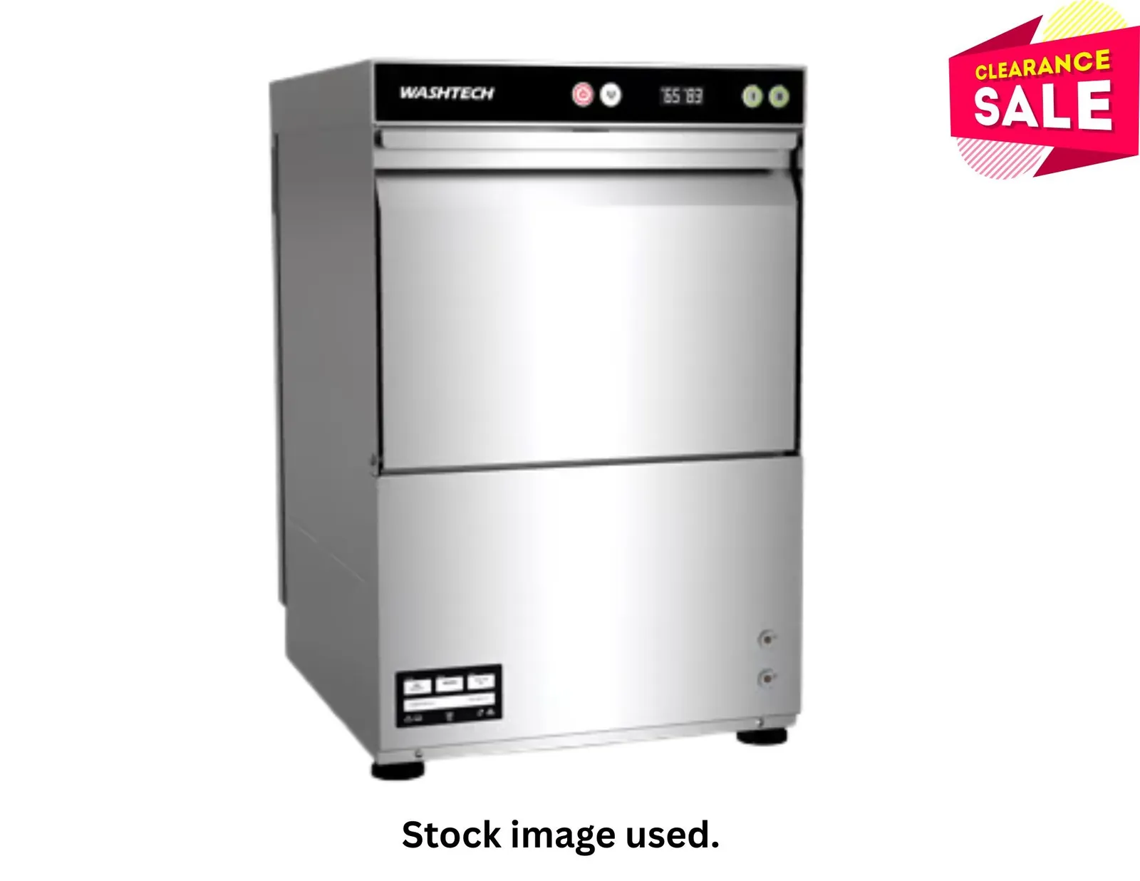 Washtech XV - Compact Undercounter Dishwasher - 450mm Rack - Clearance