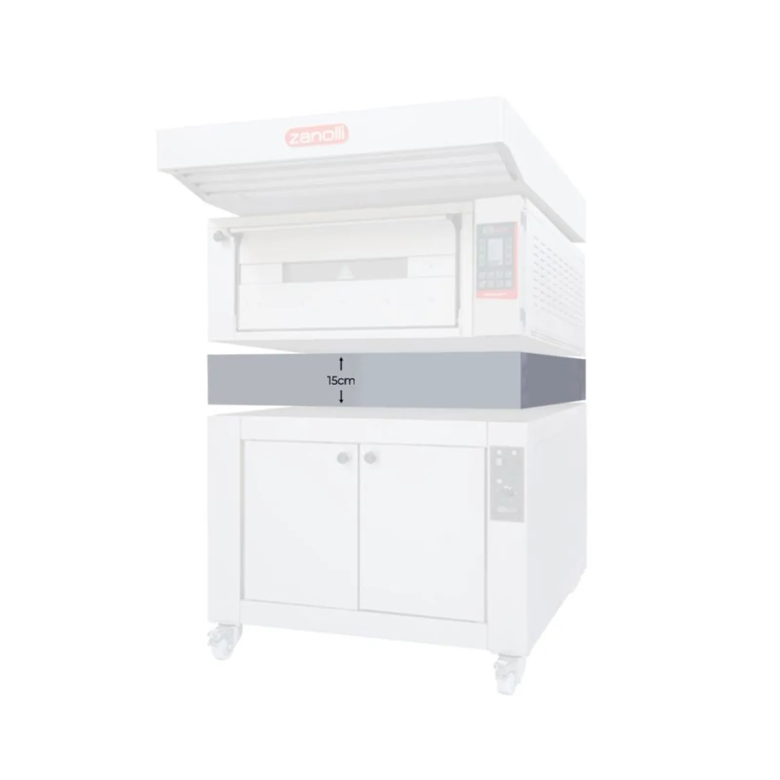 Zanolli 0PO2A20A - Polis 2 Support extension 15cm