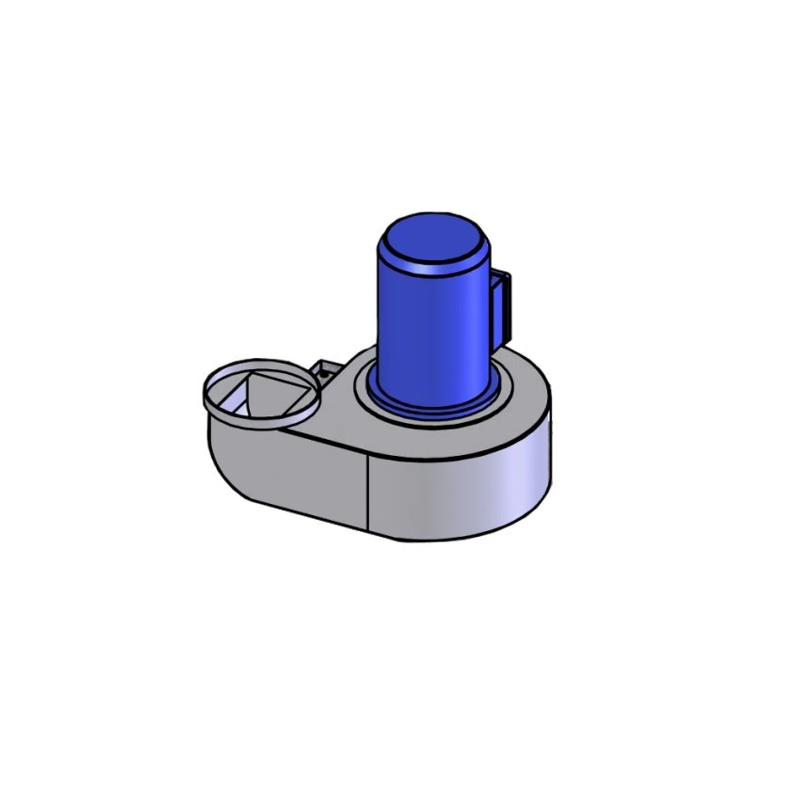 Zanolli 0PO5M37B - Polis 2 180mm Exhaust Motor Kit