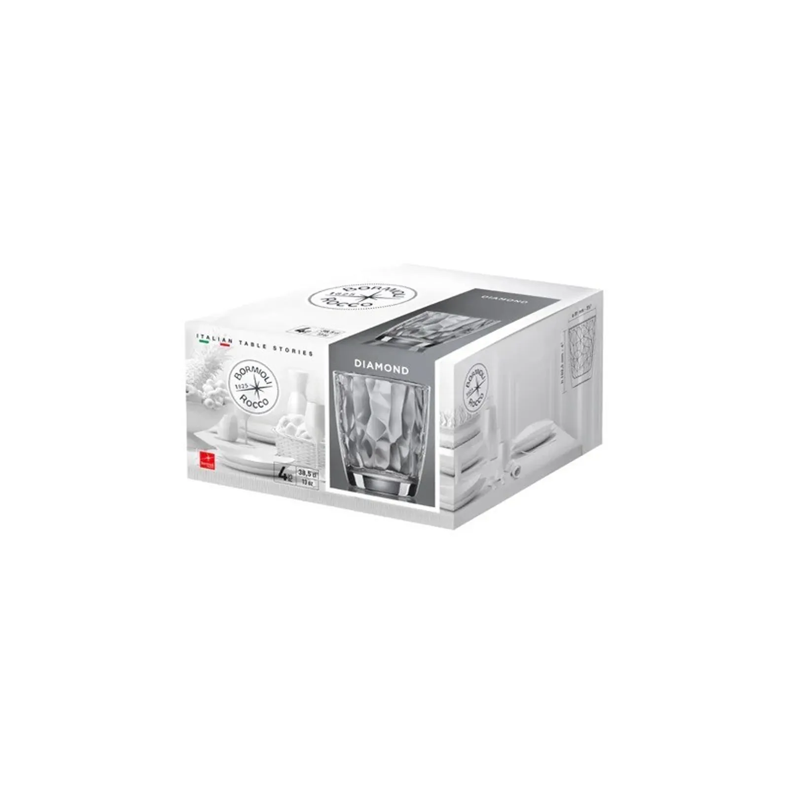 Bormioli Rocco -  Diamond Water 385ml