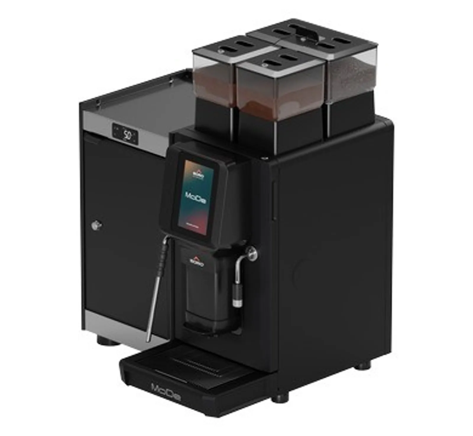 Rancilio EGCM MODE PM BLK - Fully Automatic Coffee Machine with Milk Fridge