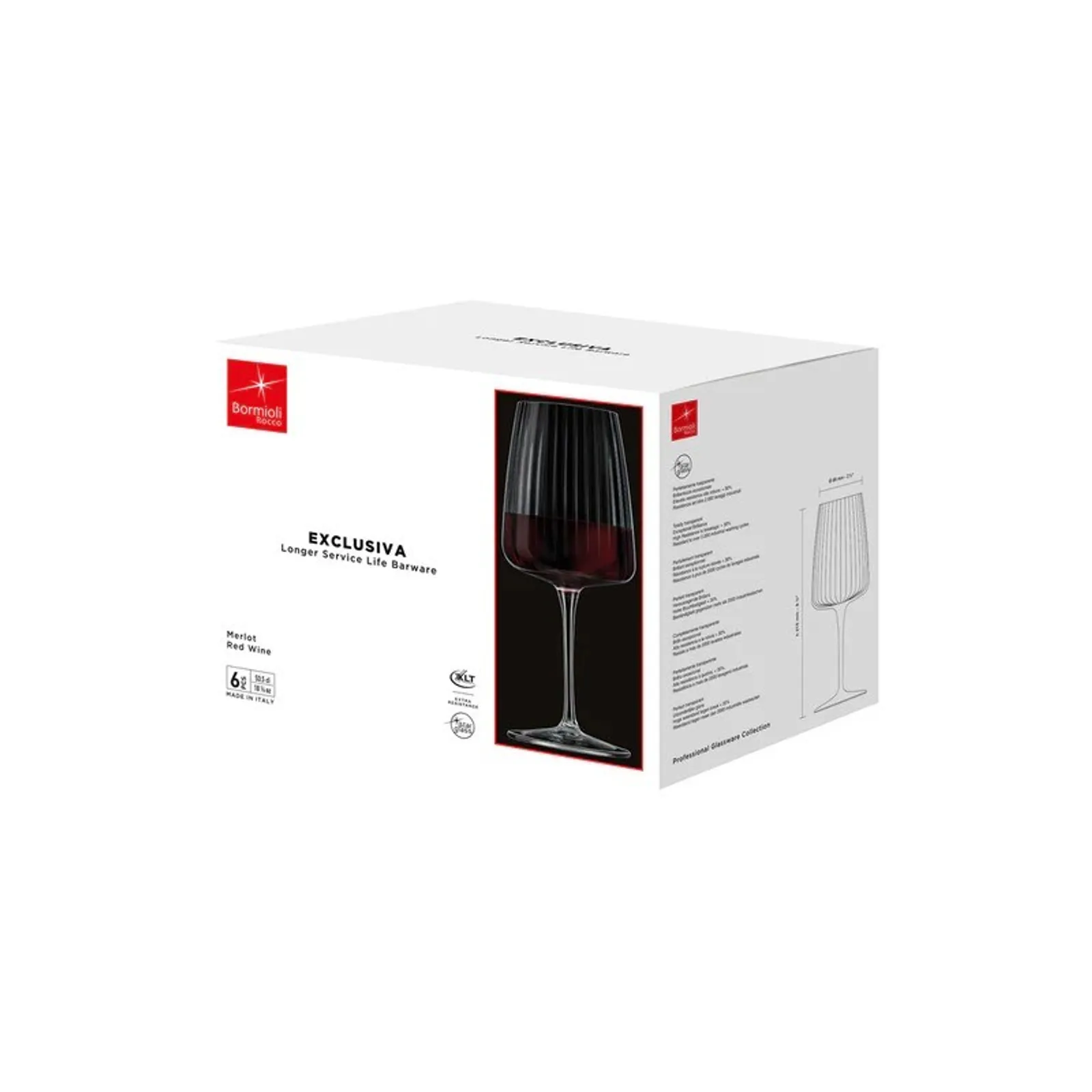 Bormioli Rocco - Exclusiva Merlot 535ml