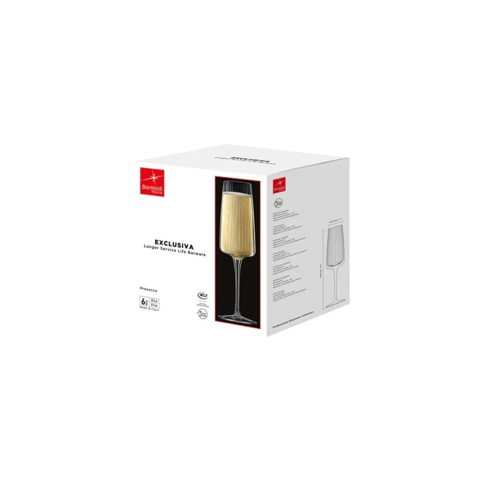 Bormioli Rocco - Exclusiva Prosecco 255ml