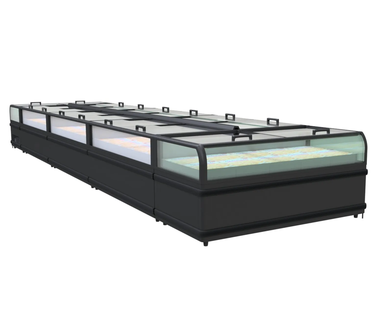 Hussmann by Austral VIEW210C-DTVS - Chest Freezer View Series Dual Temp Self-Contained 2100mm