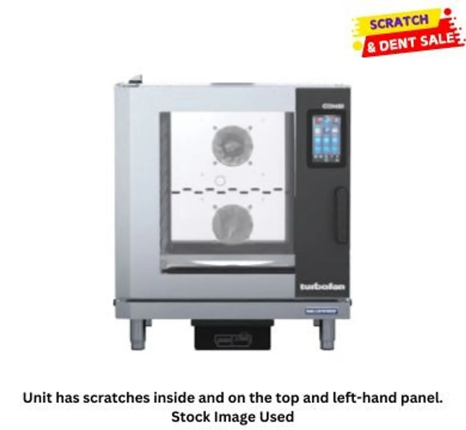 Turbofan EC40T7 - Full Size 7 Tray Touch / Electric Combi Oven - Clearance (3)