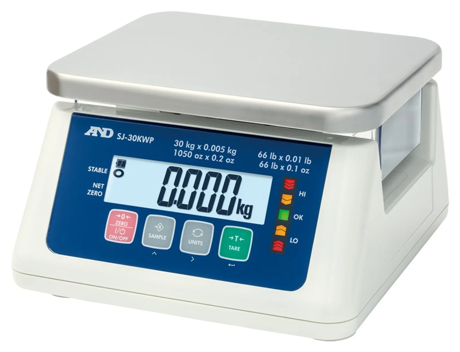 A&D SJ-15KWP Submersible Check Weighing Scales