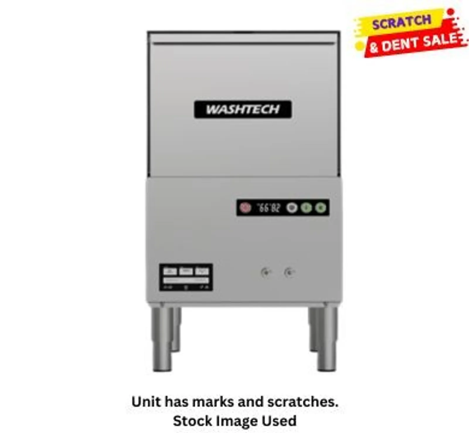 Washtech XG - Economy Undercounter Glasswasher - 365mm Rack - Clearance (3)