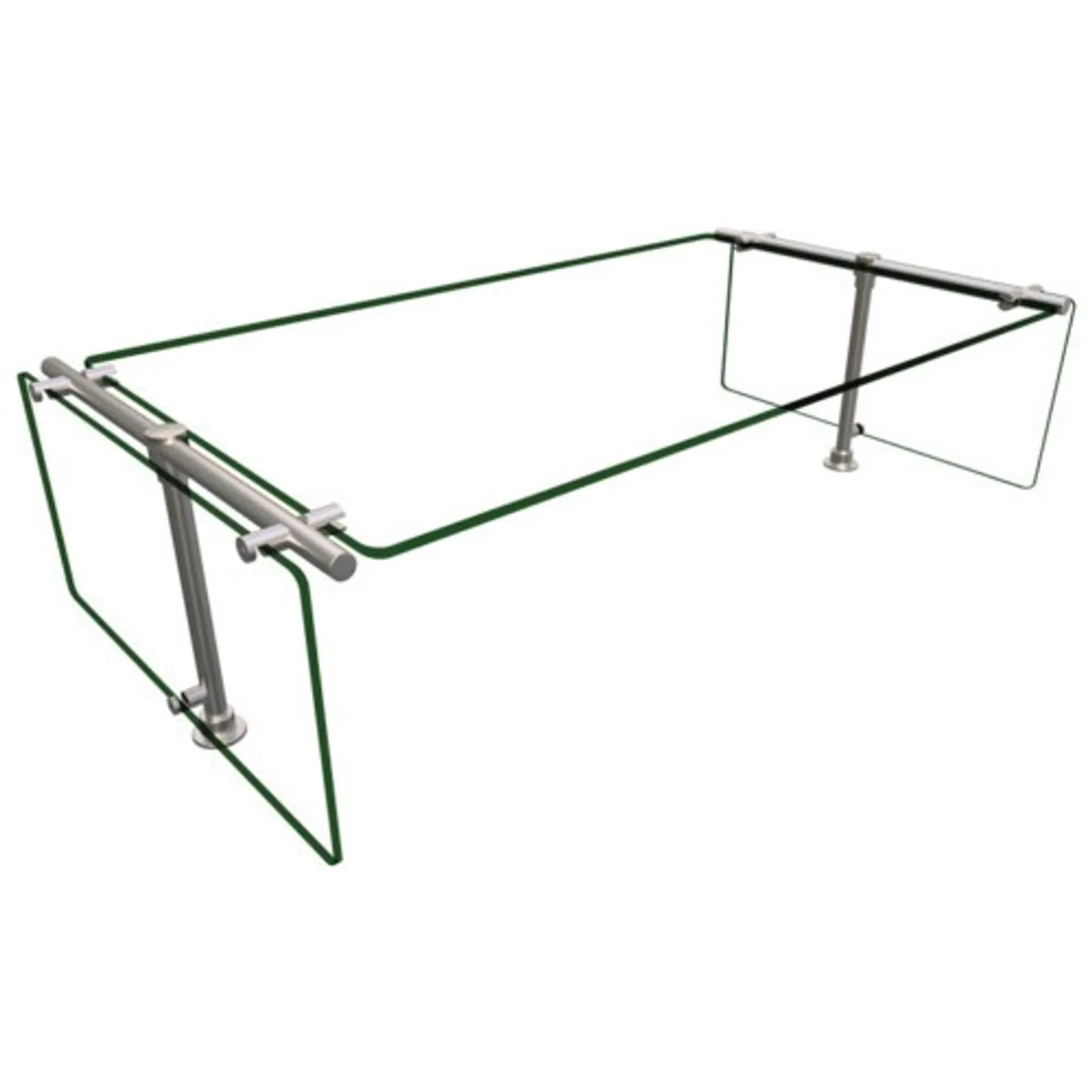 Hatco ES53-1400 - Flav-R-Shield Double-Sided Self-Service Sneeze Guard to suit 1070mm unit