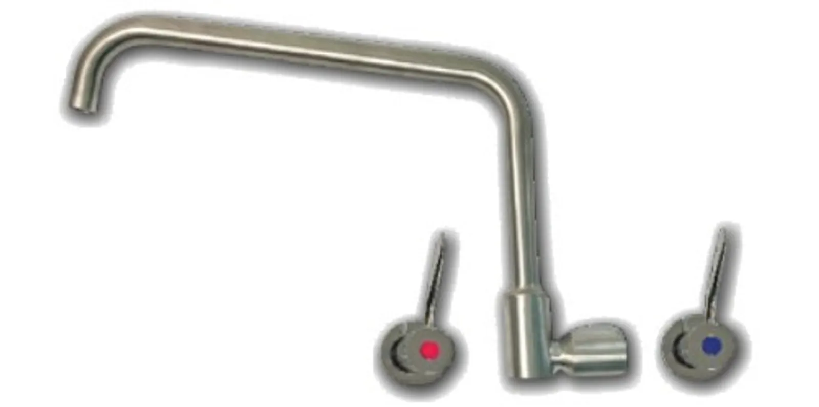 Jetstream JET8300W - Wall Mounted 300mm Square Swivel Spout