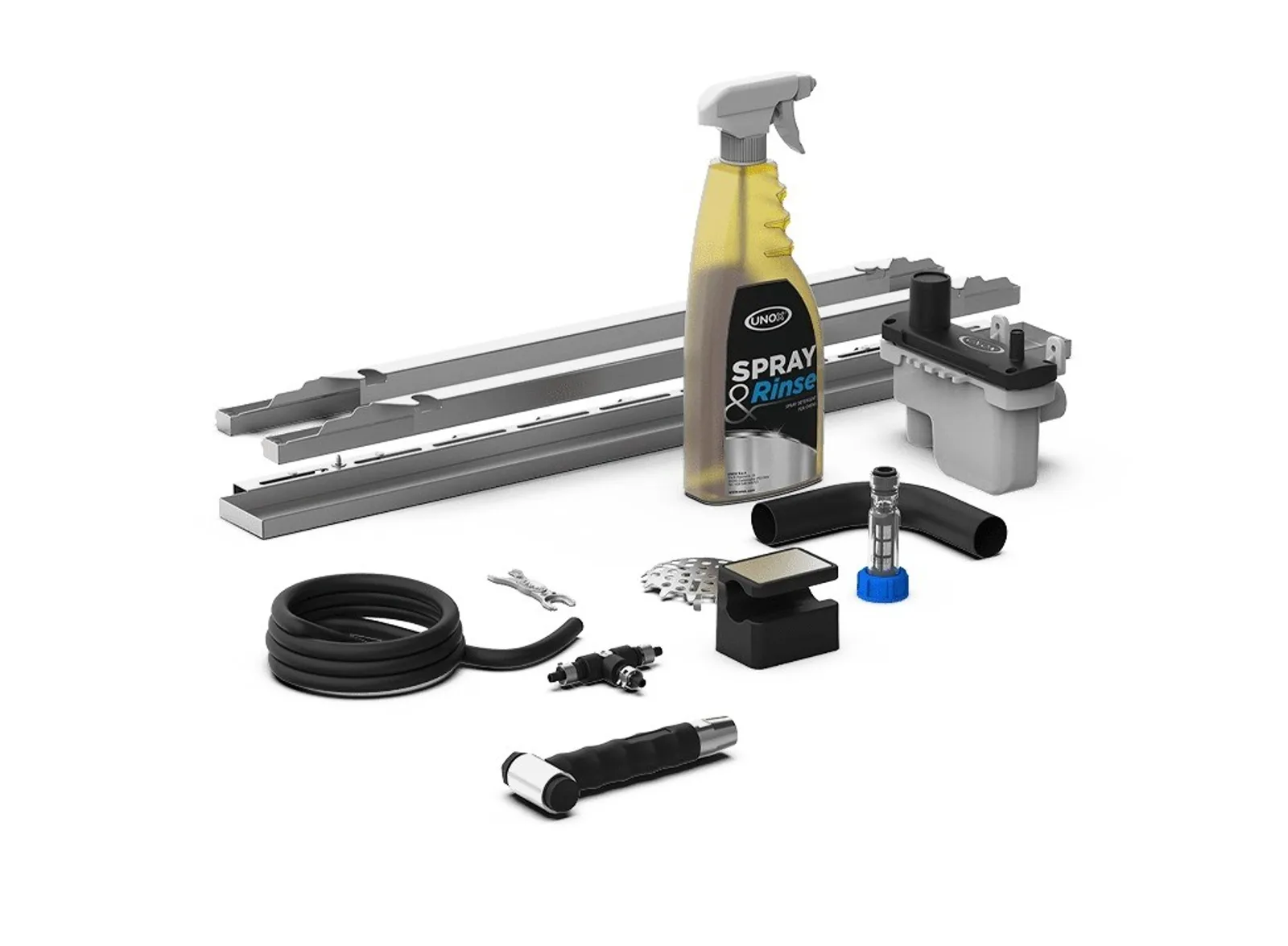 Unox XHC027 - Oven First-installation with Shower Cleaning Kit