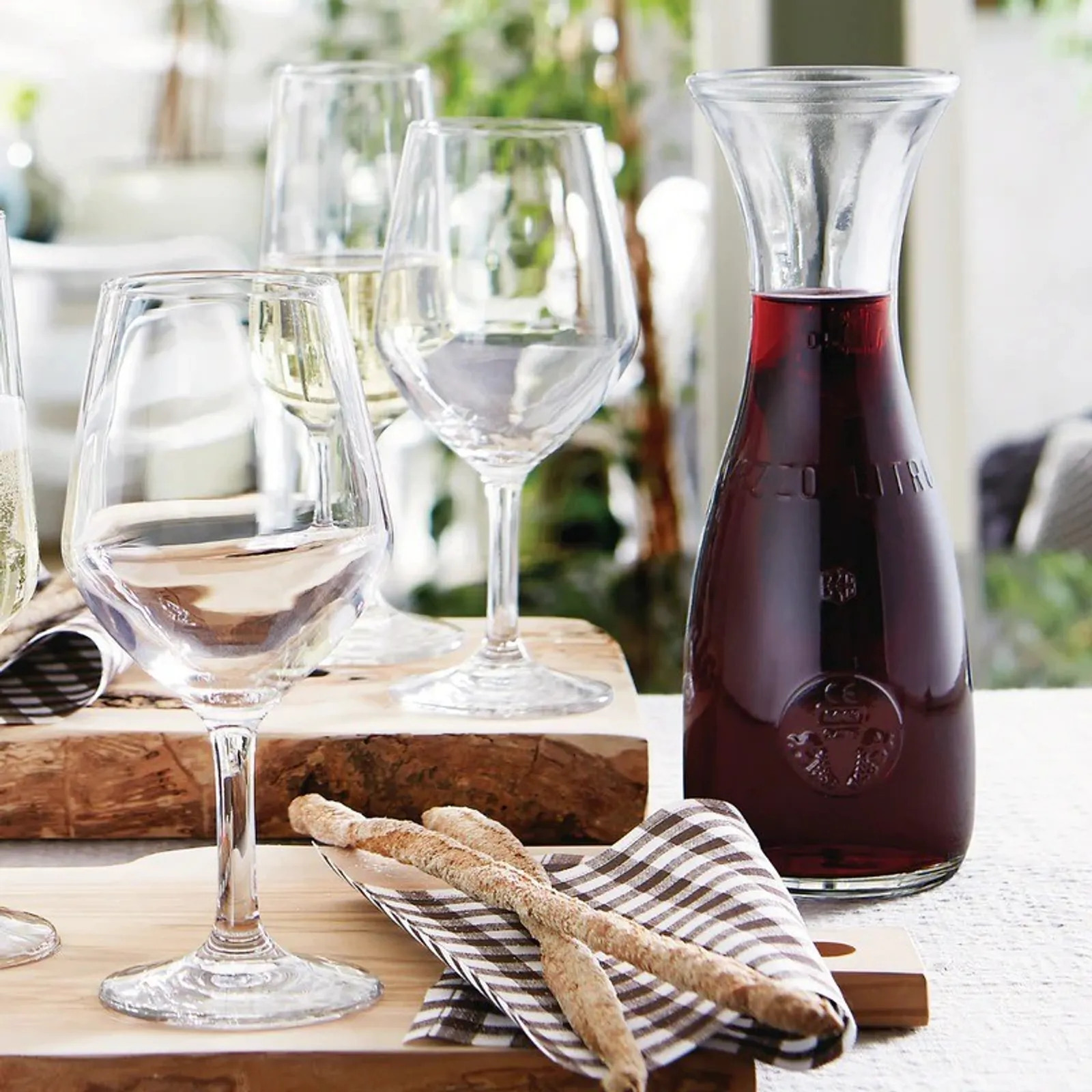 Bormioli Rocco - Misura Carafe 600ml Certified Fill Mark at 500ml