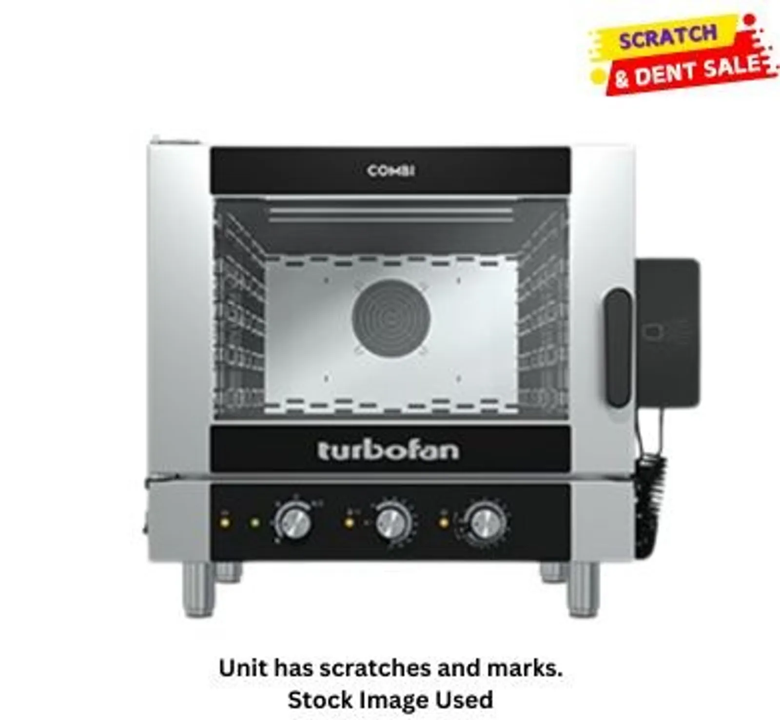 Turbofan EC40D5 - Full Size 5 Tray Digital / Electric Combi Oven - Clearance (3)