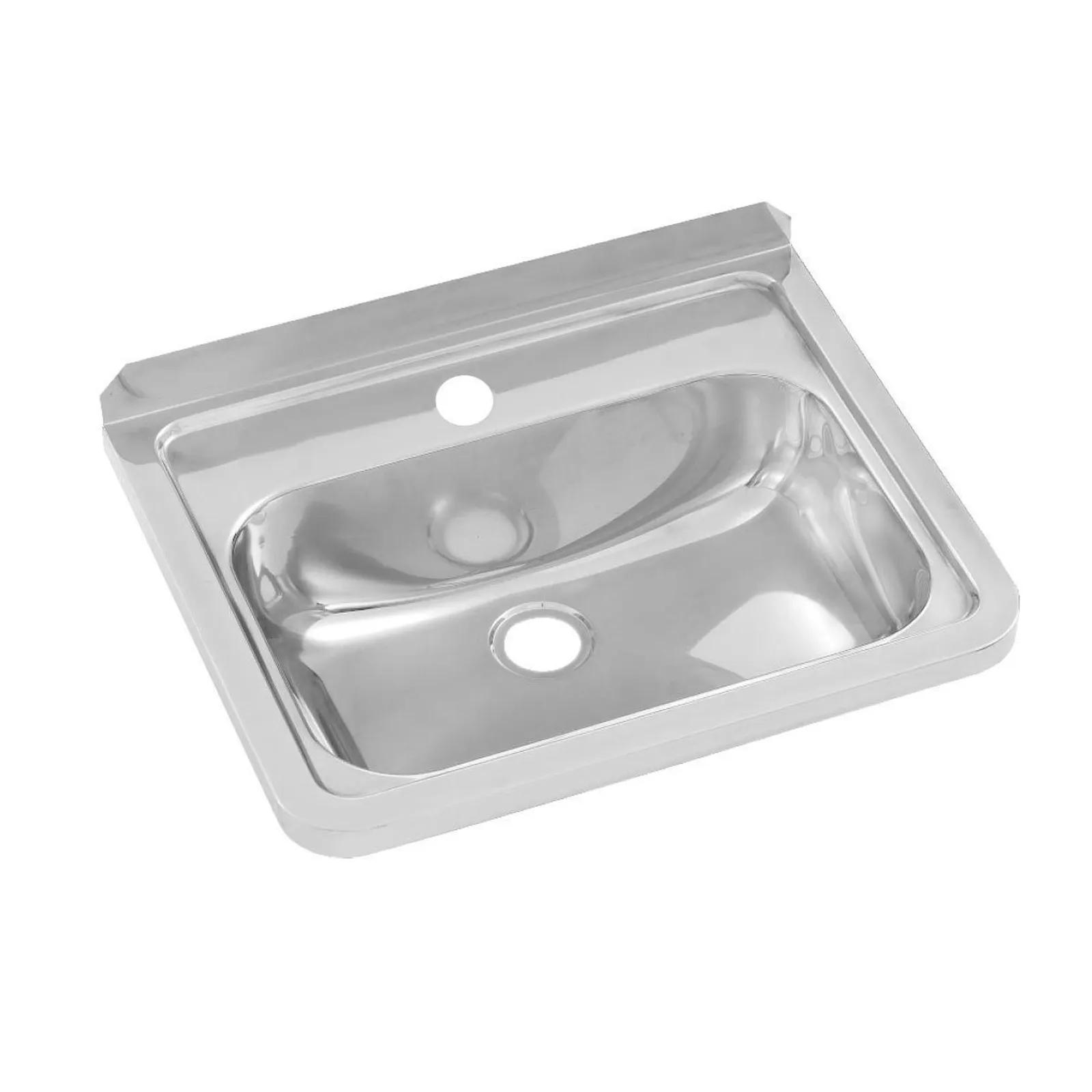 3Monkeez HB-1TH- Wall Mounted Hand Basin - 1 Centre Tap Hole