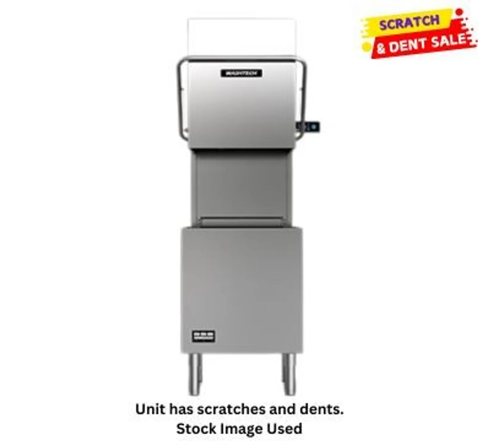 Washtech M2C - Professional Passthrough Dishwasher with Heat Recovery Unit - 500mm Rack - Clearance