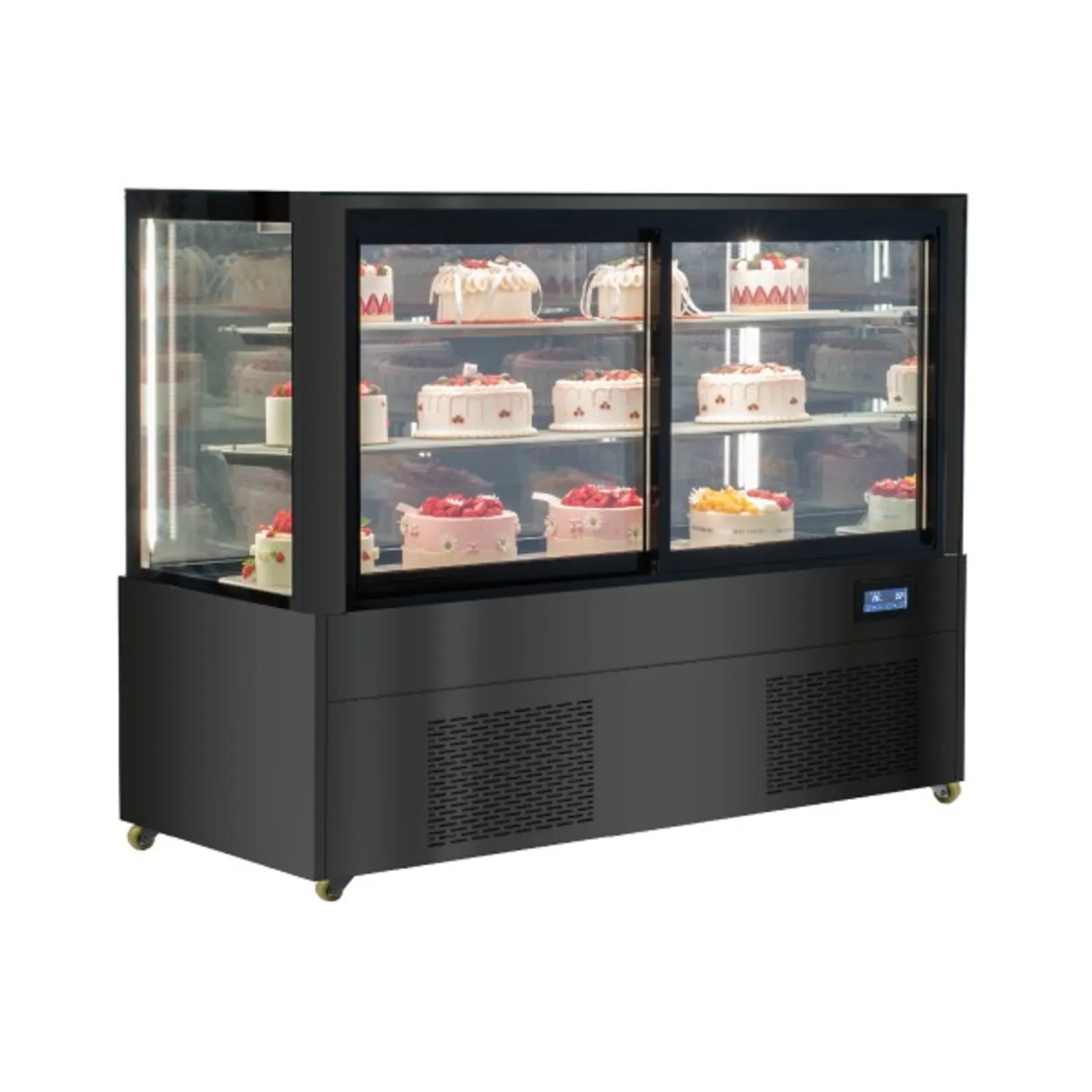 Exquisite CDM215 - 3 Tiers Cake Display Refrigerators – Mirror Display 1500mm