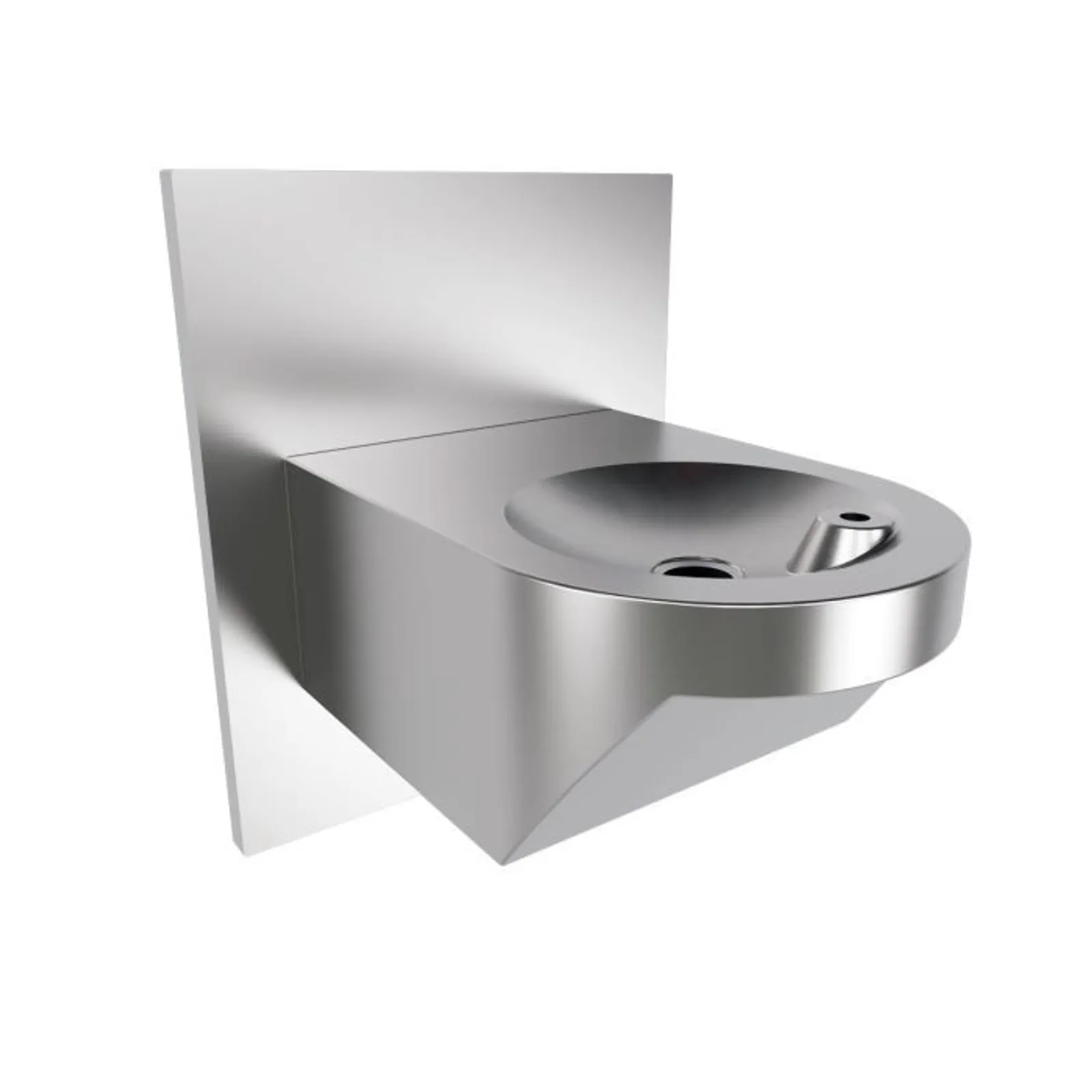 3Monkeez DF-SAWM - Accessible Compliant Drinking Fountain with Bubbler Landing. Wall Mounted with Backing Board.