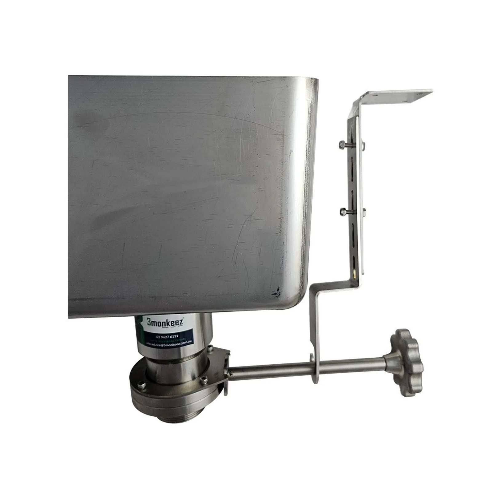 3Monkeez SCRAP-BRACKET-50 - Stability bracket to suit SCRAP-C-50