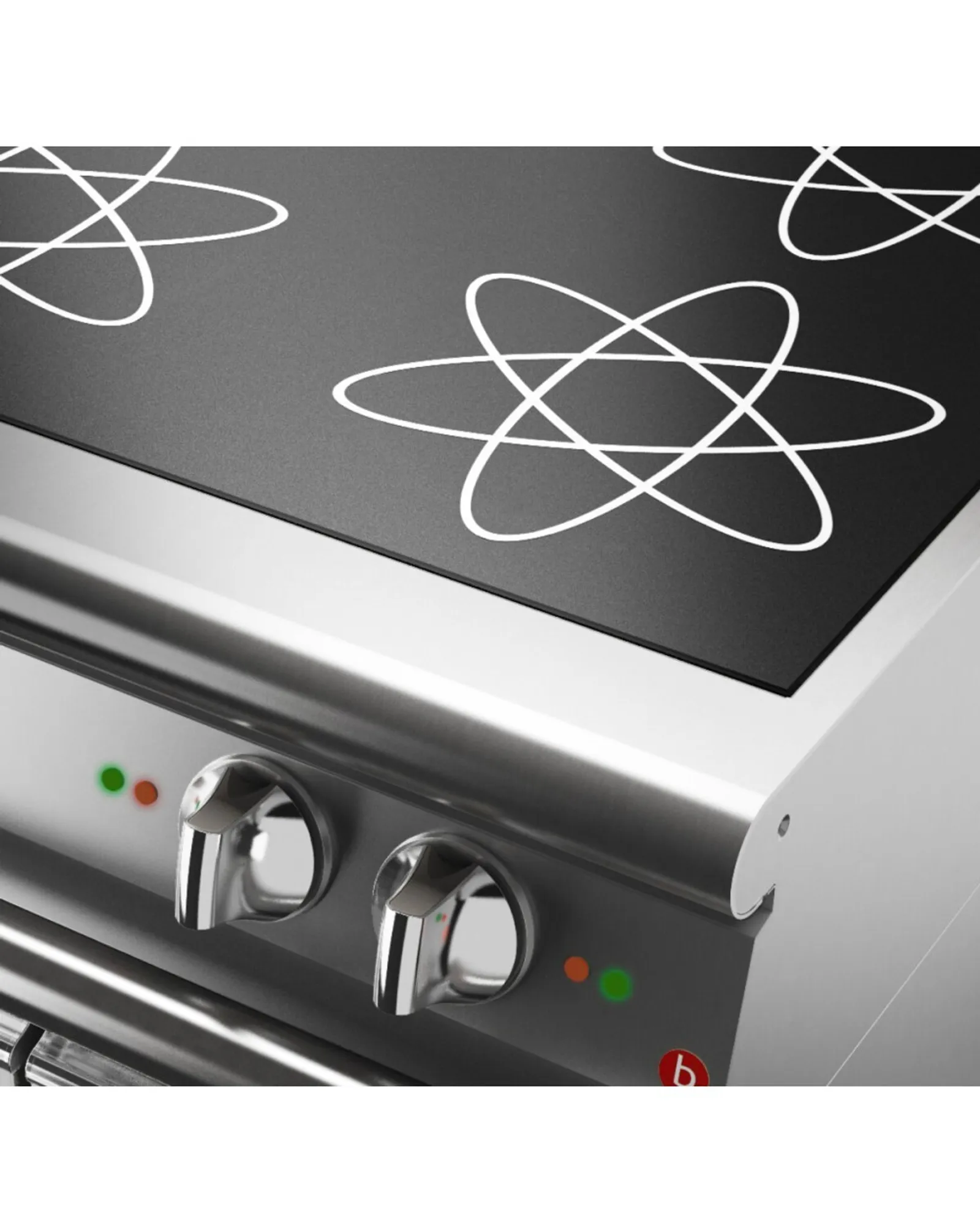 Baron Q70PC/IND401 - 2 Heat Zone Electric Induction Cooktop