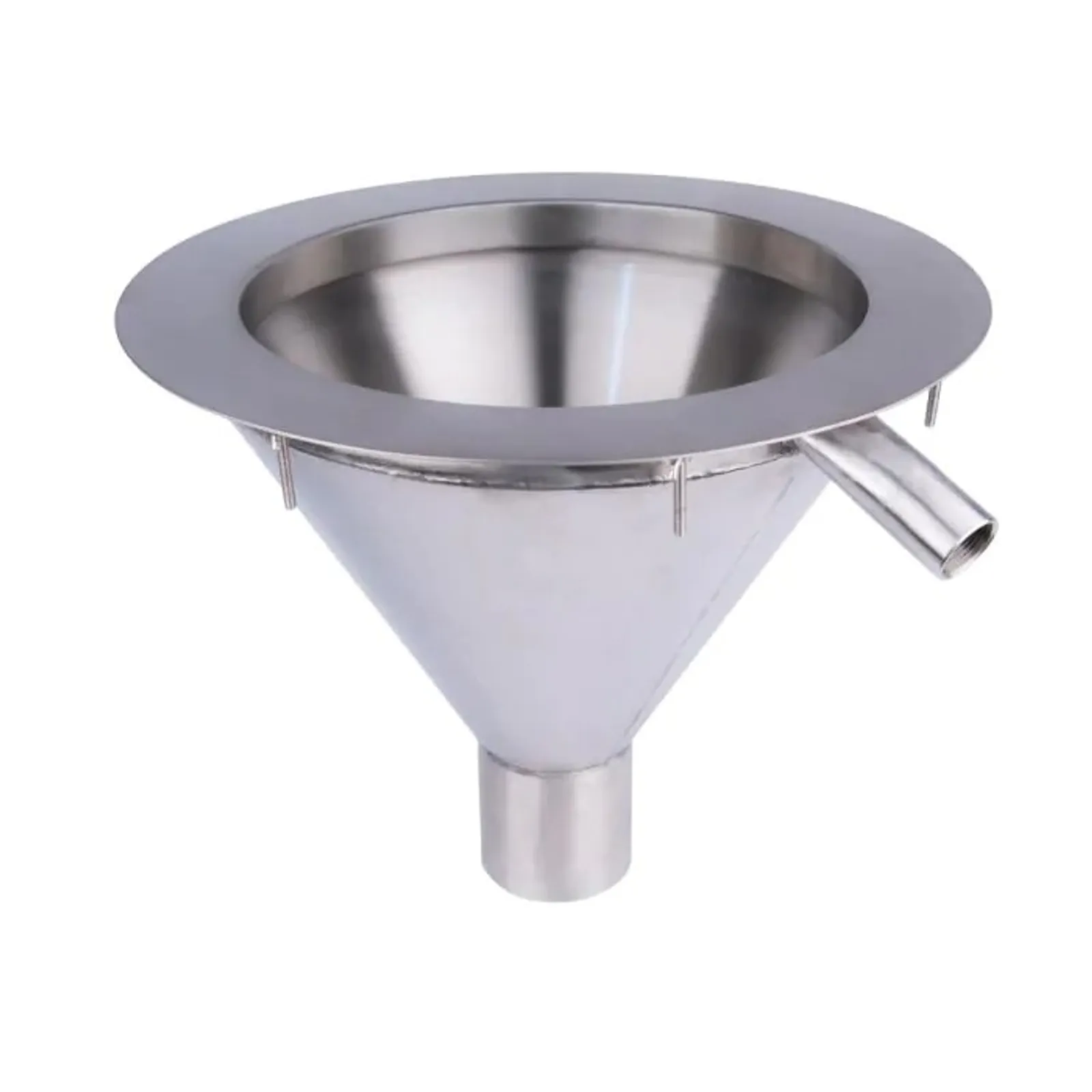 3Monkeez FRSC-DI350-304 - Conical Flushing Rim Sink - 350