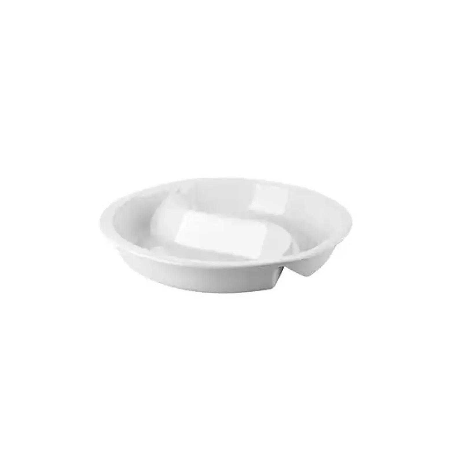 Sunnex 83037 - Round Food Pan Porcelain Divided