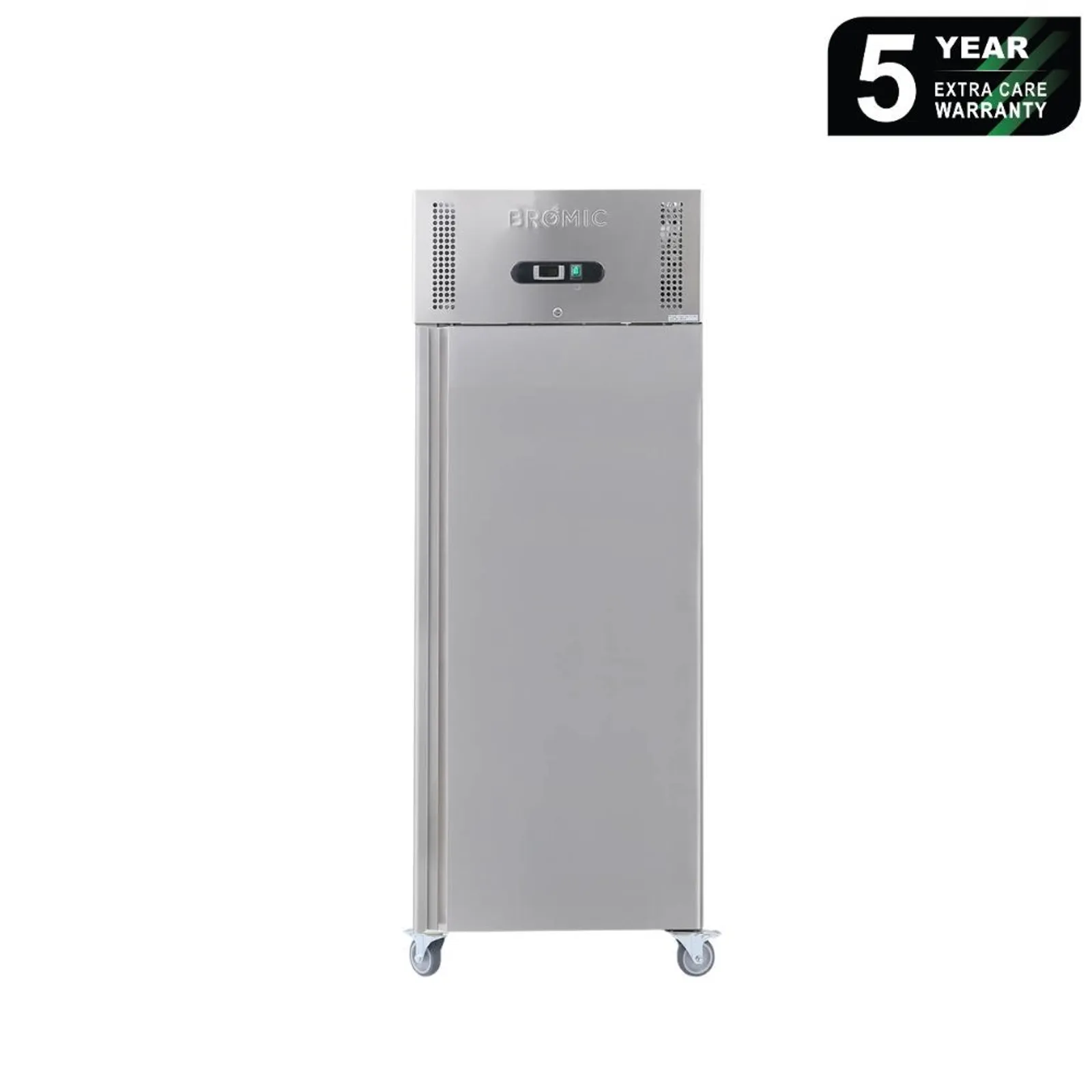 Bromic UC0650SD-NR-1 - Upright Fridge - 650L - 1 Door - Stainless Steel