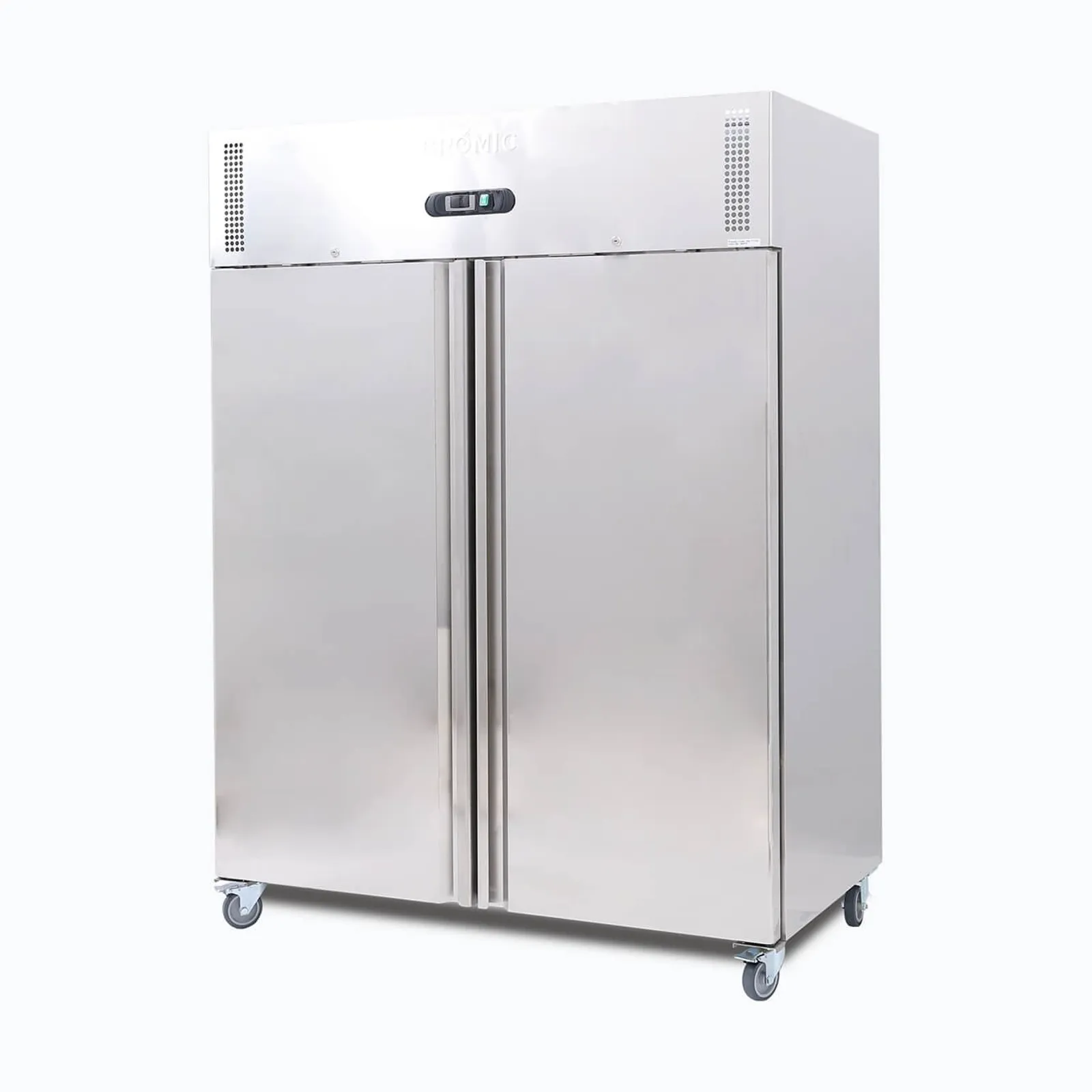 Bromic UF1300SDF-NR-1 - Upright Freezer - 1300L - 2 Doors - Stainless Steel