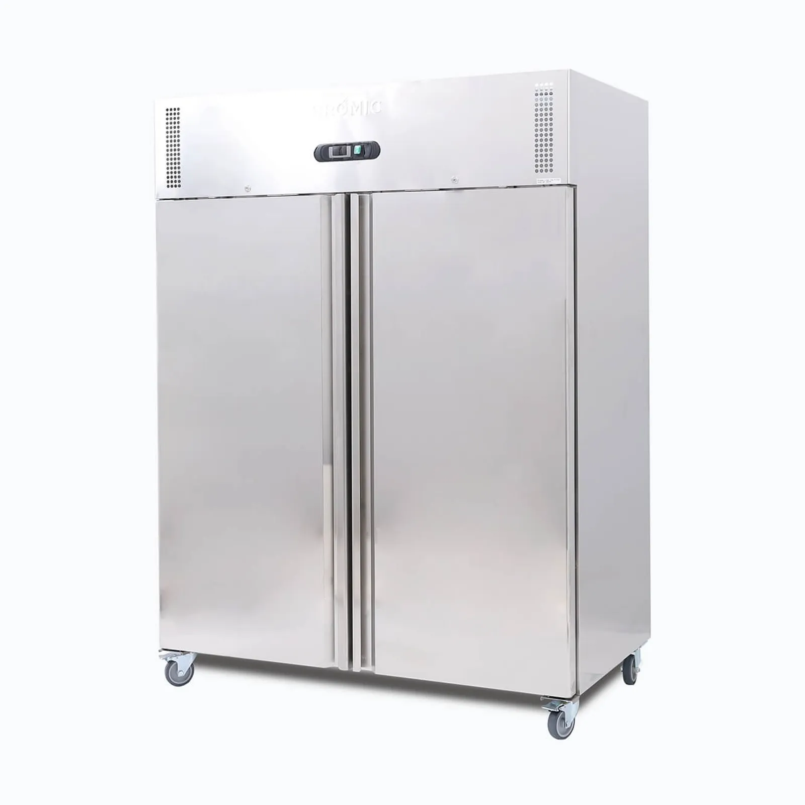 Bromic UC1300SD-NR-1 - Upright Fridge - 1300L - 2 Doors - Stainless Steel