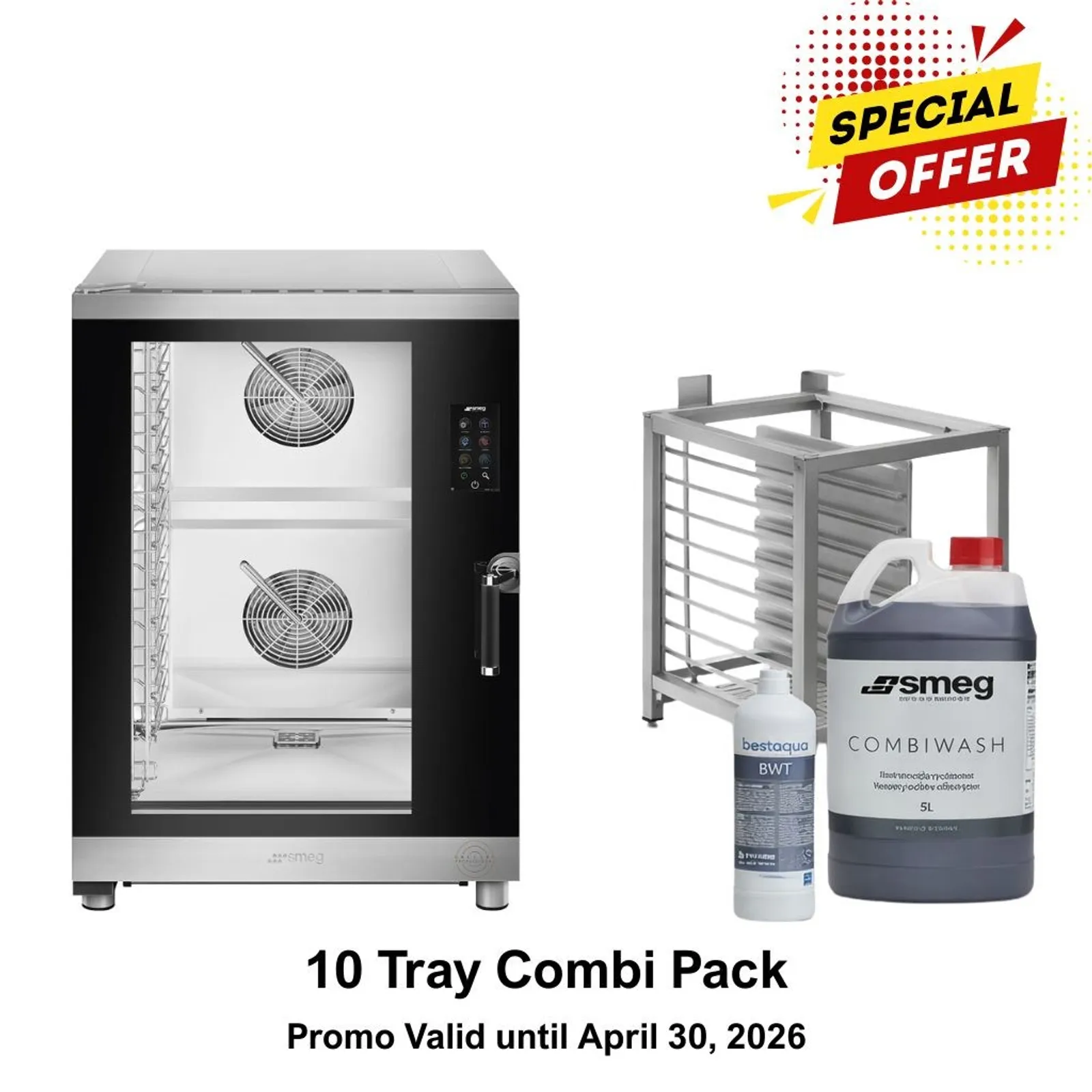 Smeg Professional - 10 Tray Combi Pack