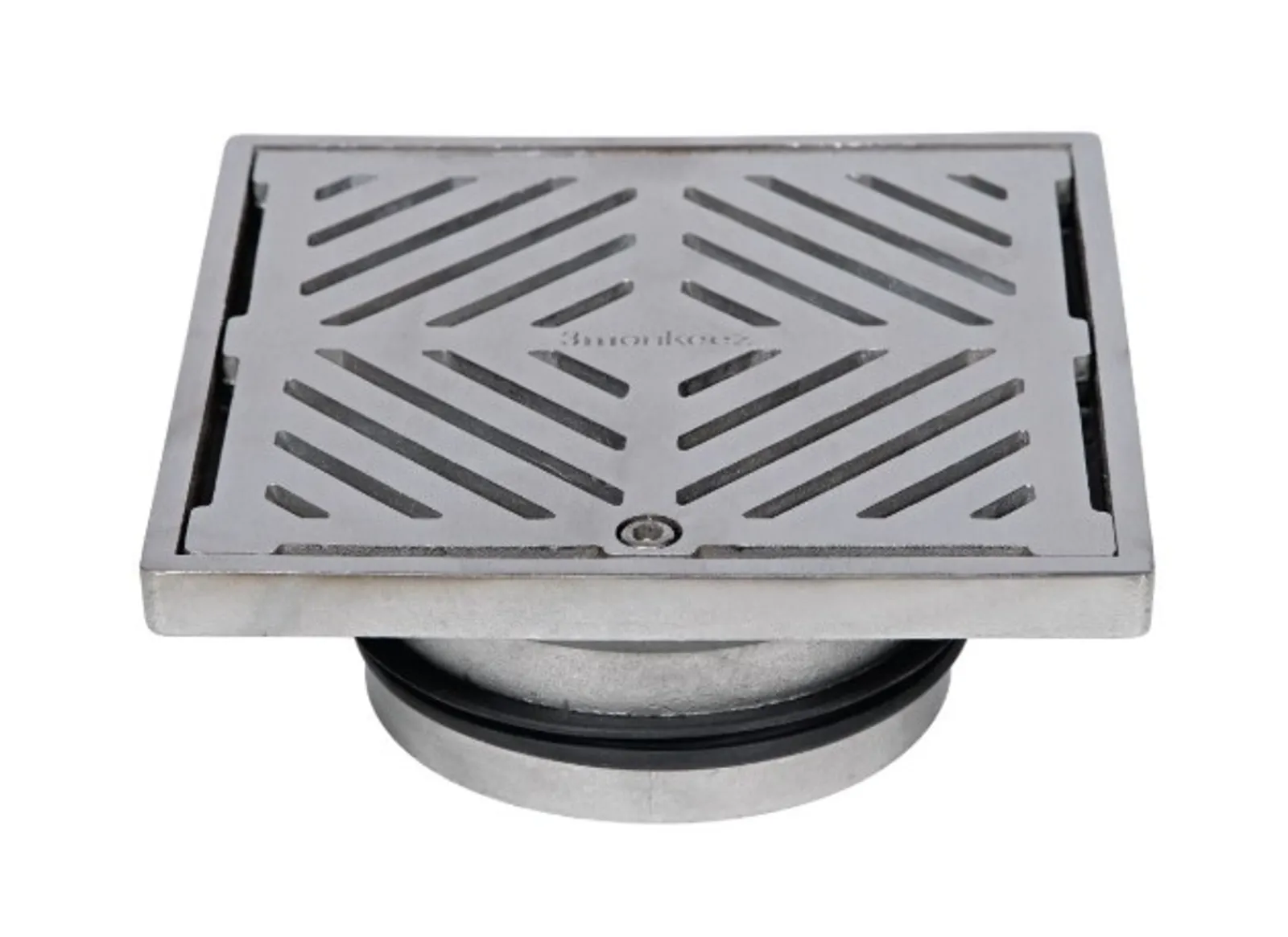 Heel Guardian FW-150S-304 - 150mm Square Floor Waste Suits 100mm Pipe (Heel Proof)