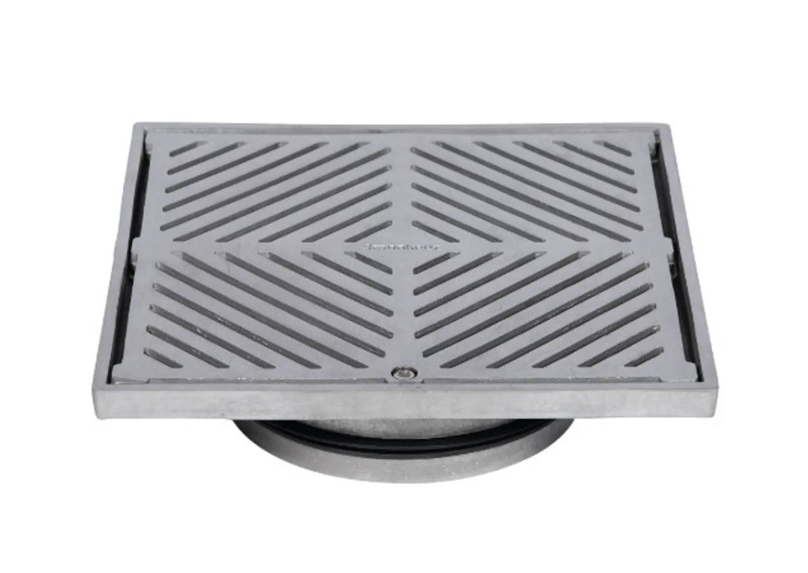 Heel Guardian FW-225S-150-304 - 225mm Square Floor Waste Suits 150mm Pipe (Heel Proof)