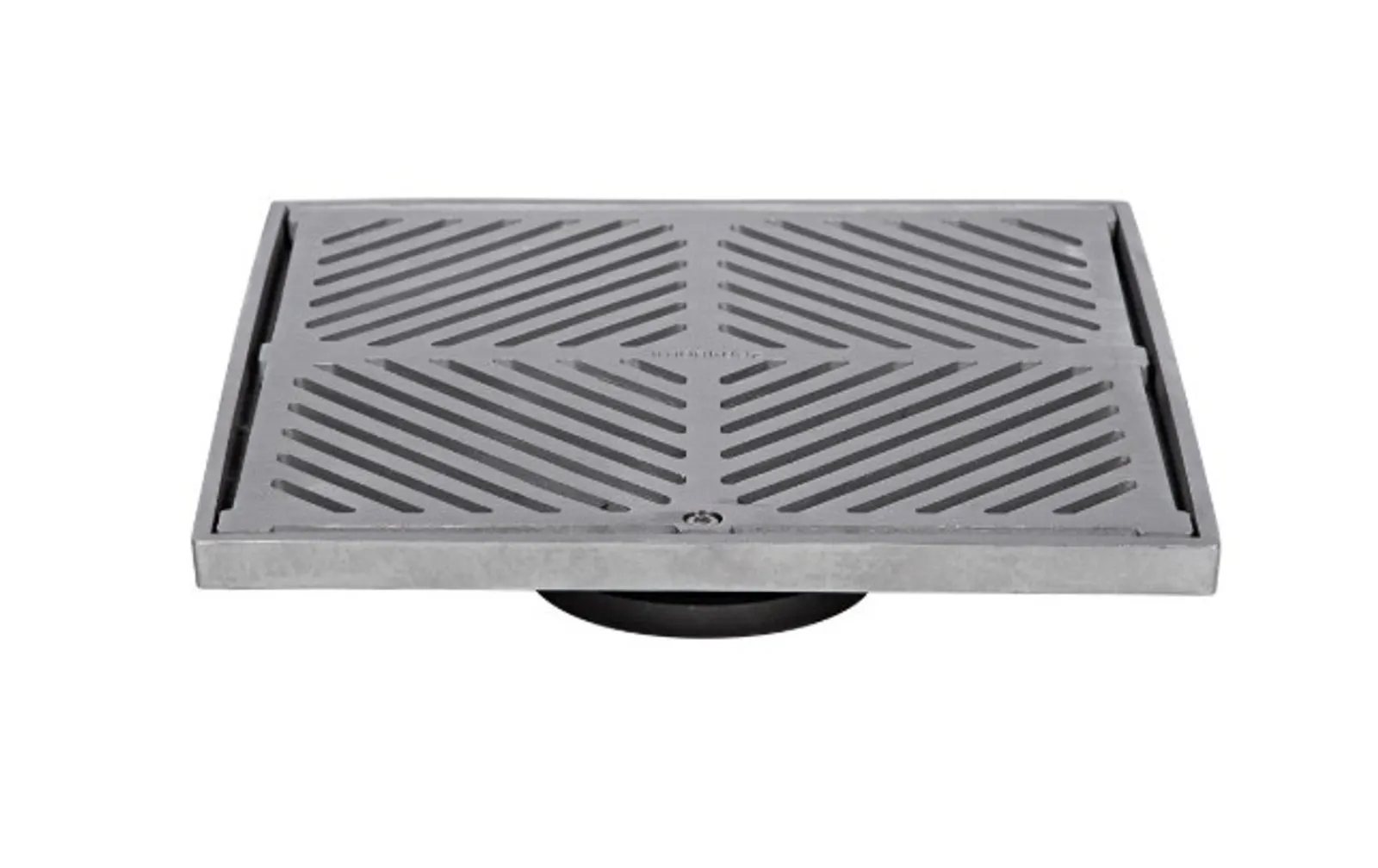 Heel Guardian FW-250S-304 - 250mm Square Floor Waste Suits 100mm Pipe (Heel Proof)