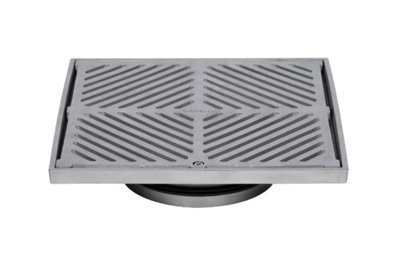 Heel Guardian FW-250S-150-304 - 250mm Square Floor Waste Suits 150mm Pipe (Heel Proof)