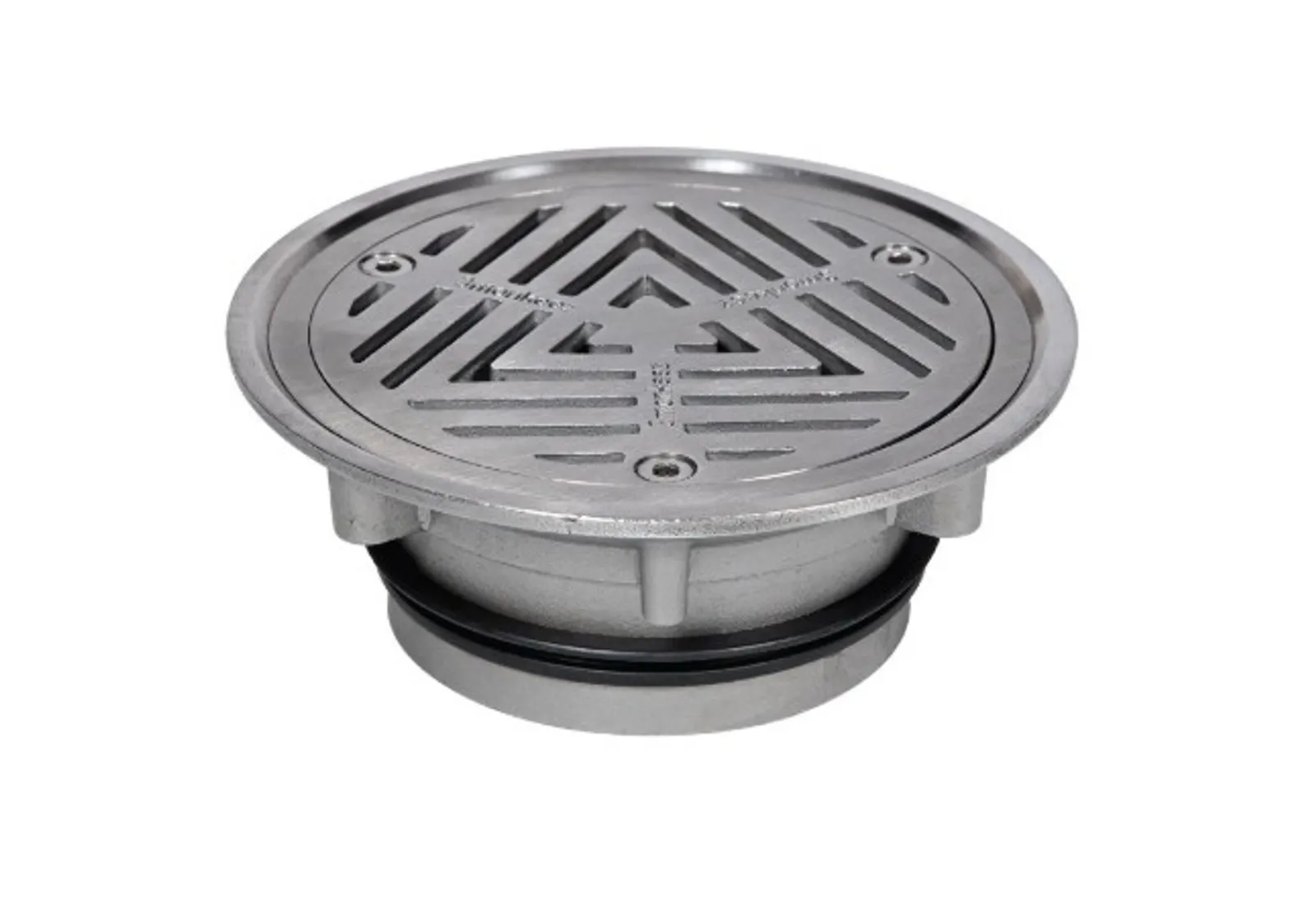 Heel Guardian FW-100VRT-304 - 150mm Round Vinyl Floor Waste Suits 100mm Pipe