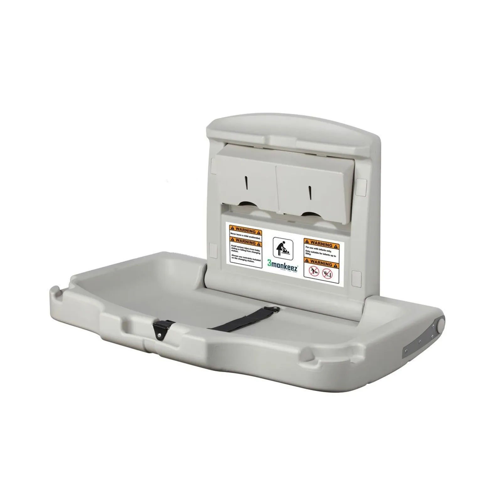 3Monkeez WA-BCS-H - Baby Change Station - Horizontal