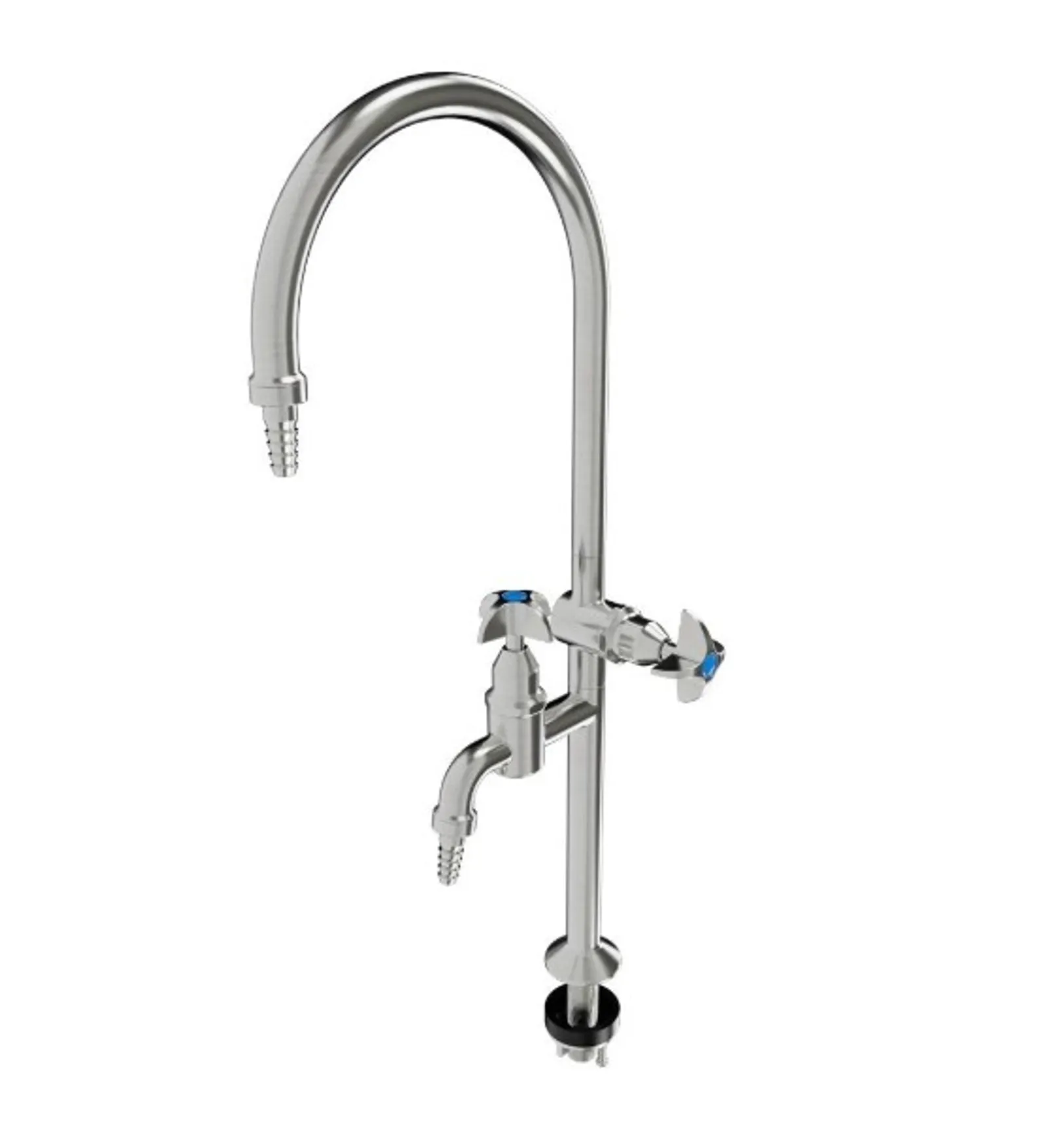 Guardian Tapware T-3MSS-LABFG08-TN - School Pattern Type 8 Laboratory Tap with Tube Nozzle on Main Spout