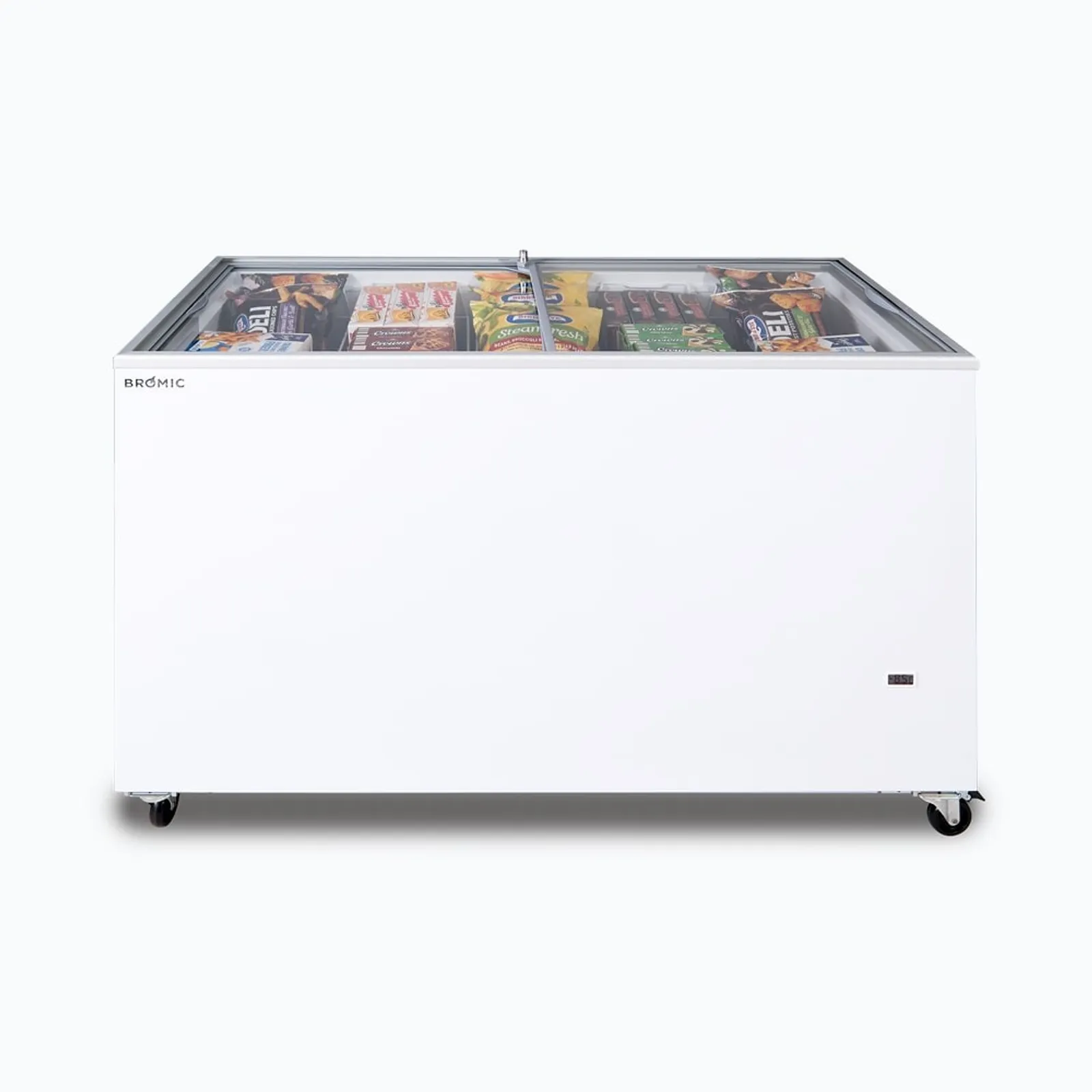 Bromic CF0400FTFG - Display Chest Freezer - 401L - Flat Glass Top